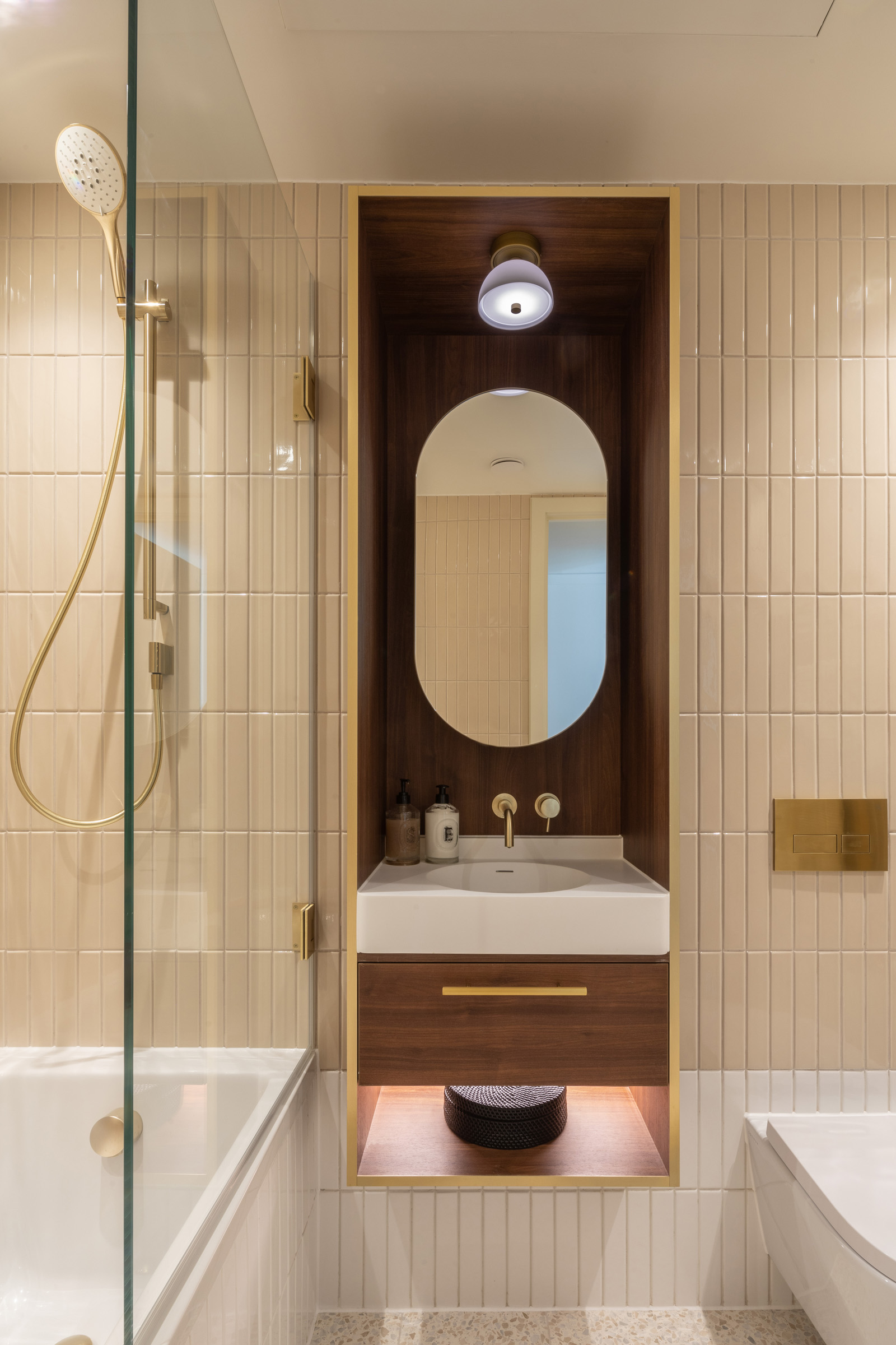 salle de bain sol terrazzo décoration contemporaine salle de bain sol terrazzo décoration contemporaine