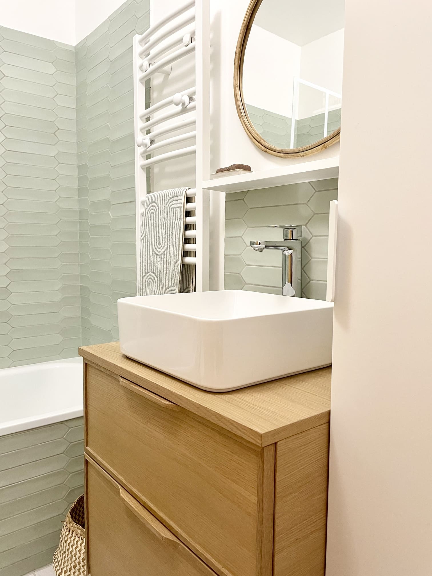 salle de bain avec baignoire studio Paris salle de bain avec baignoire studio Paris