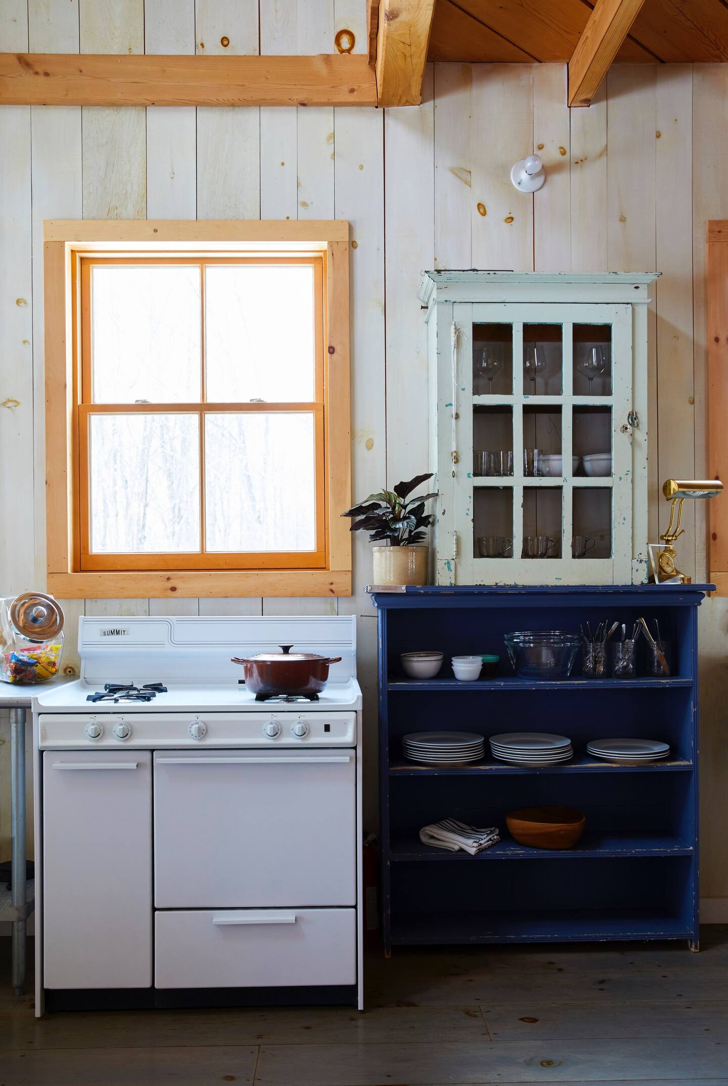 cuisine vintage maison rustique en bois
