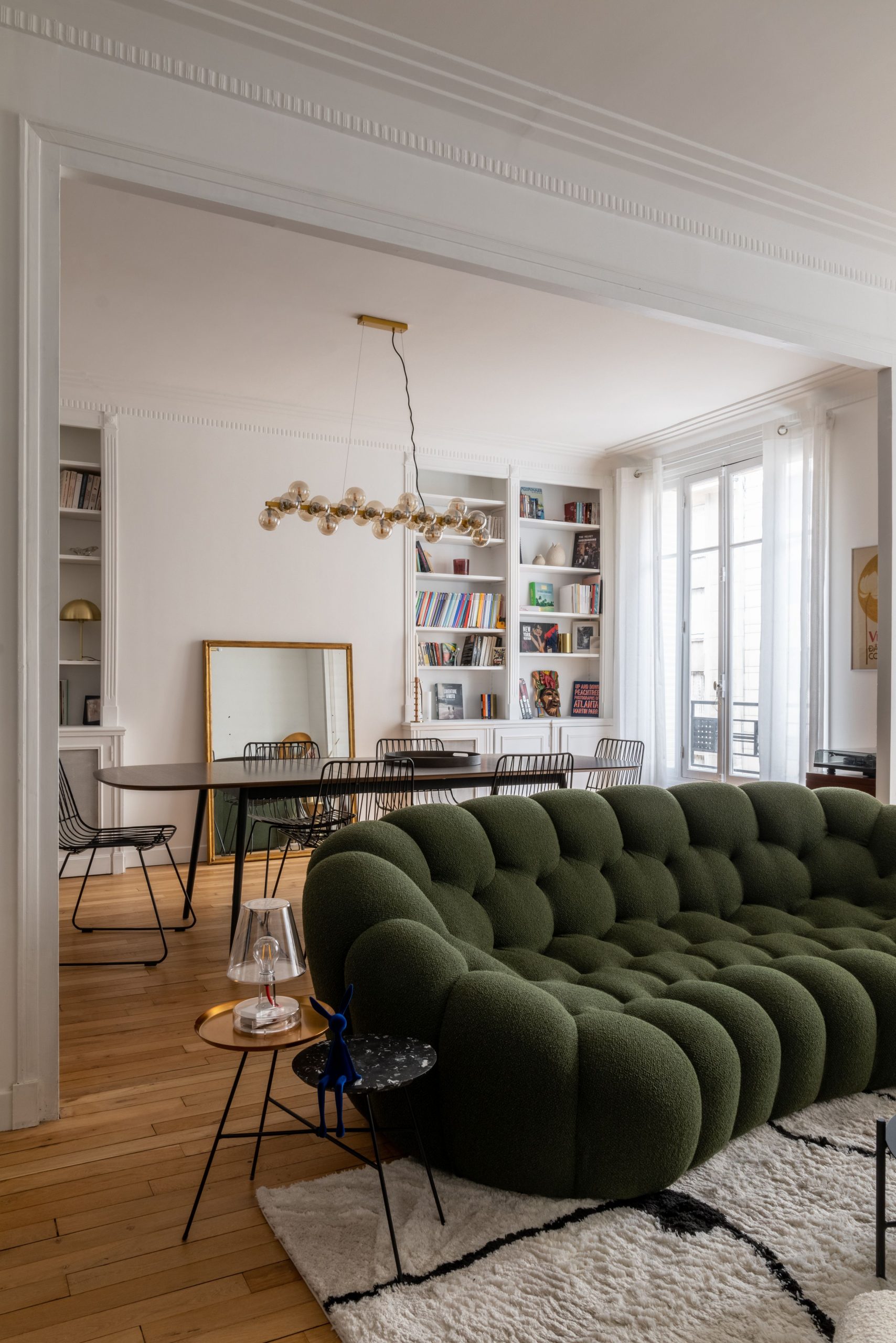 salon appartement haussmannien décoration contemporaine salon appartement haussmannien décoration contemporaine
