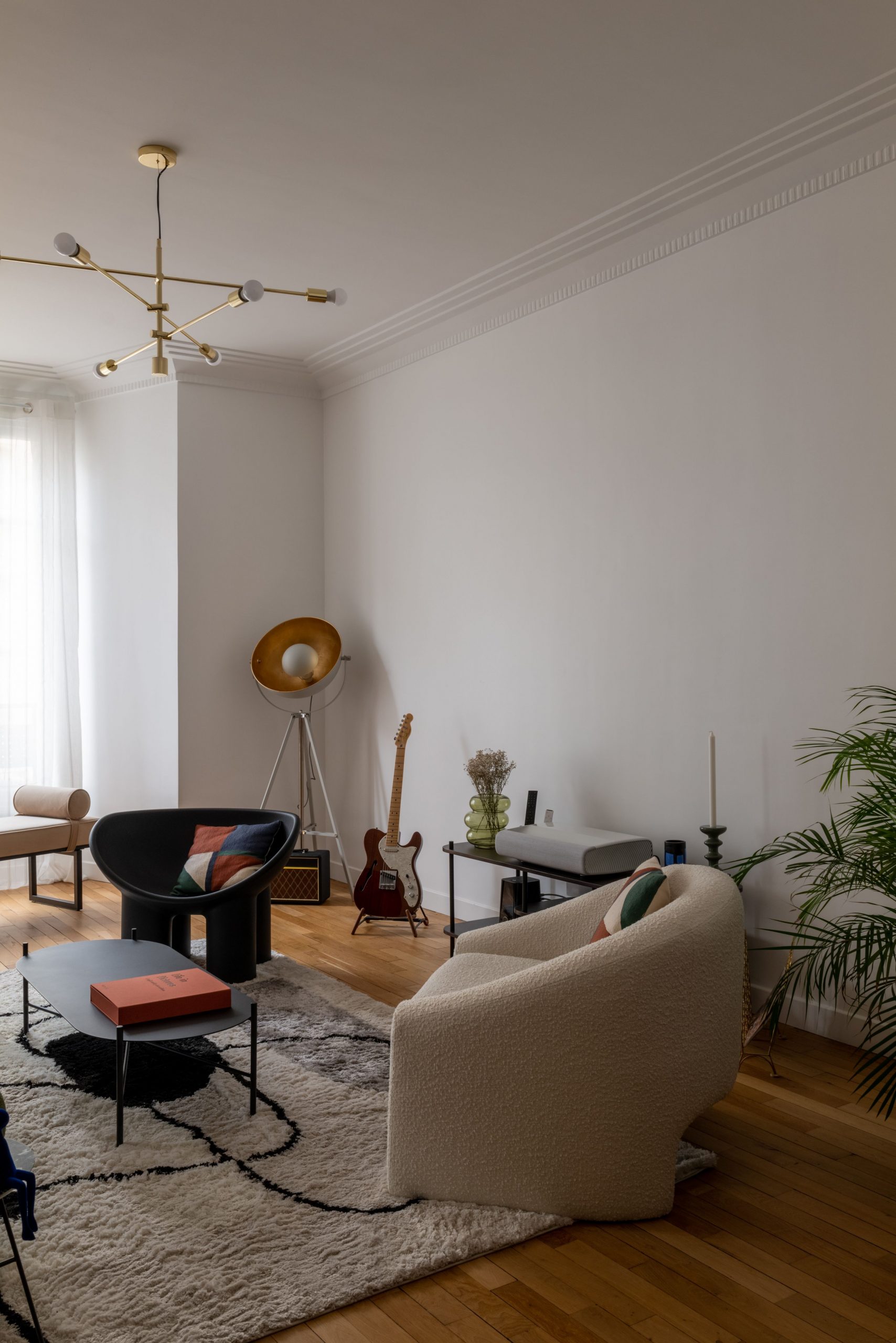 salon appartement haussmannien décoration contemporaine salon appartement haussmannien décoration contemporaine