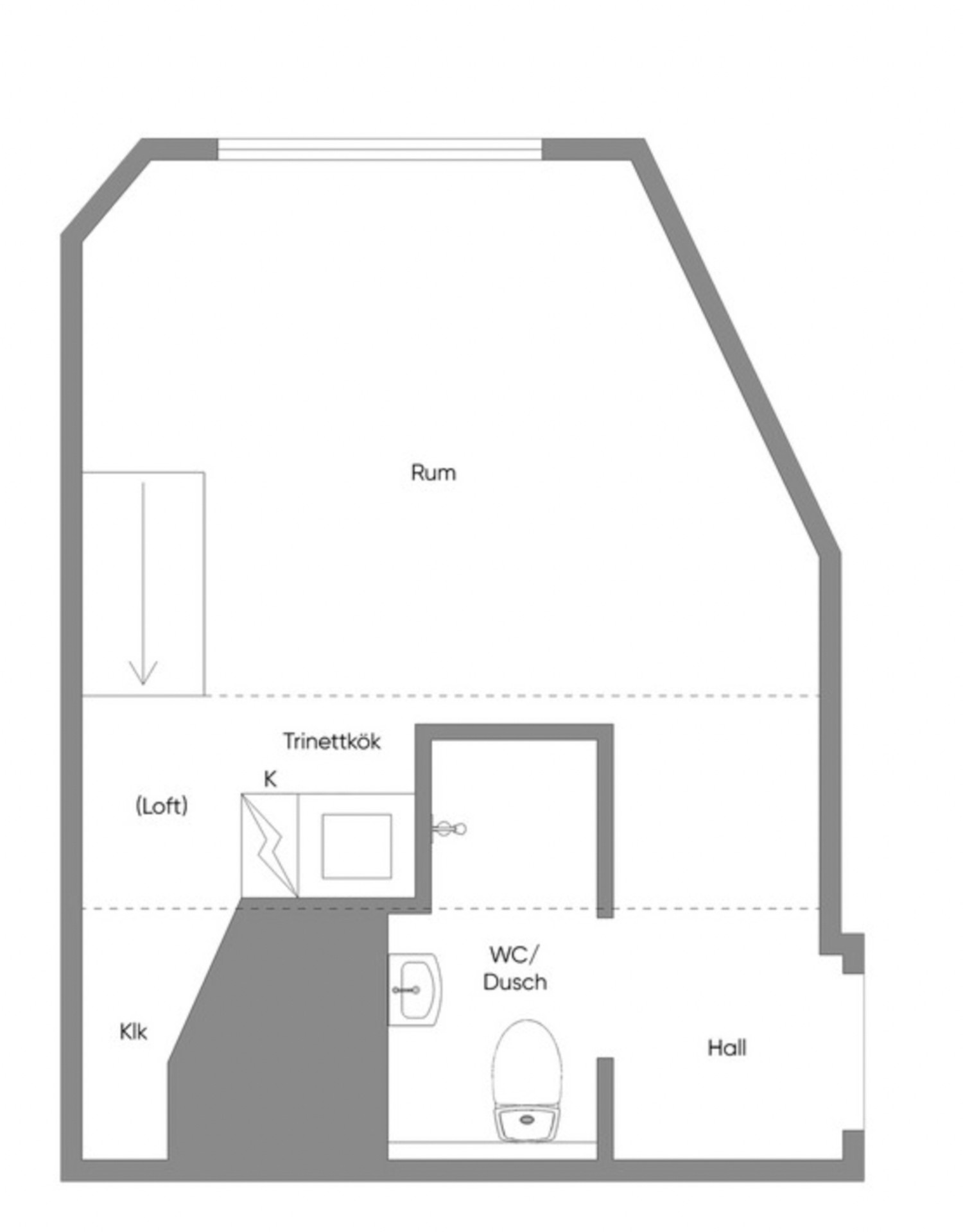 plan studio 16m2