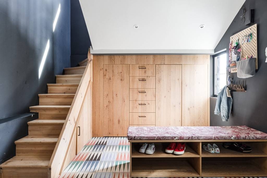 entrée maison loft