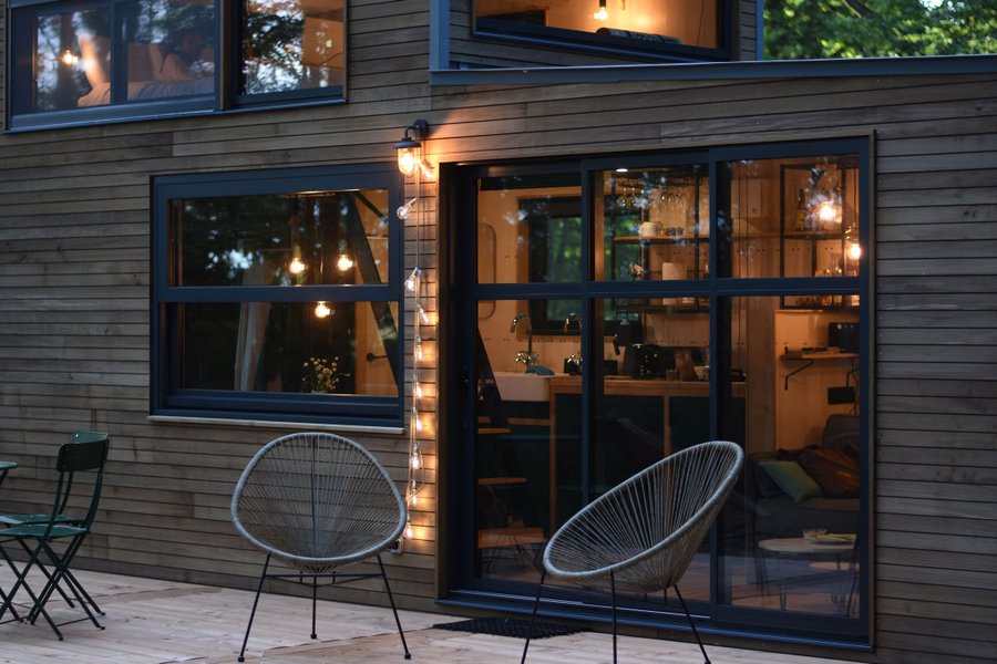 terrasse maison en bois