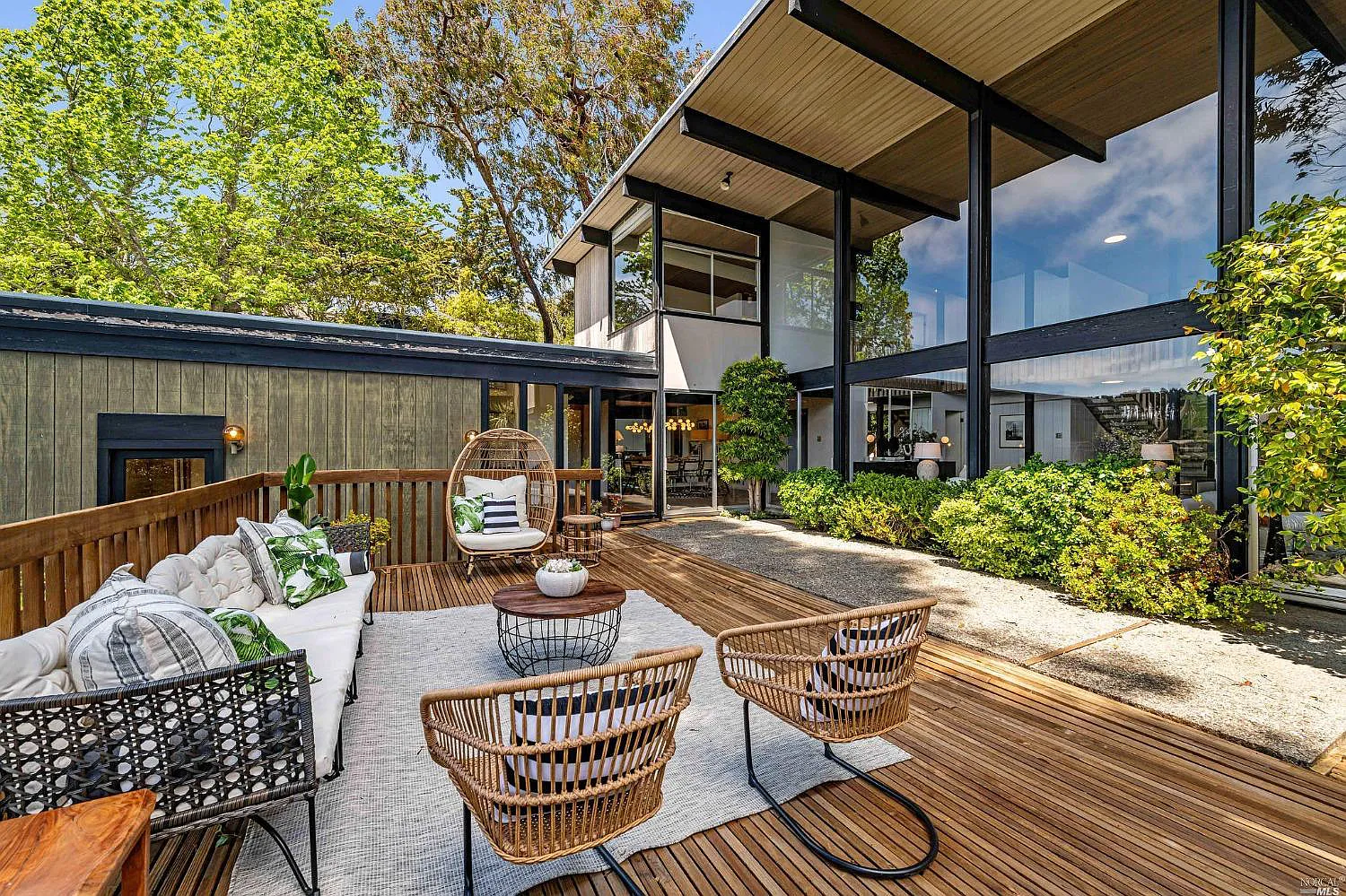 terrasse maison architecte Eichler terrasse maison architecte Eichler