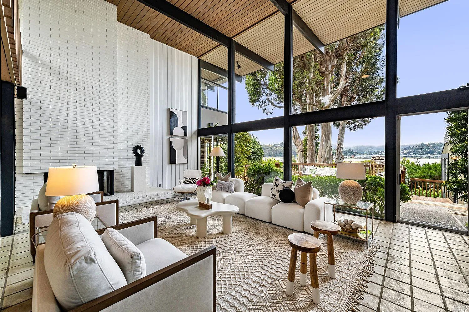 salon maison architecte Eichler salon maison architecte Eichler
