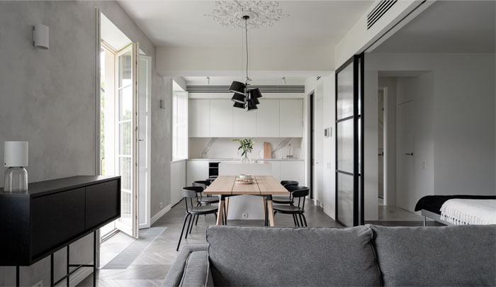 salon et cuisine ouverte appartement design salon et cuisine ouverte appartement design