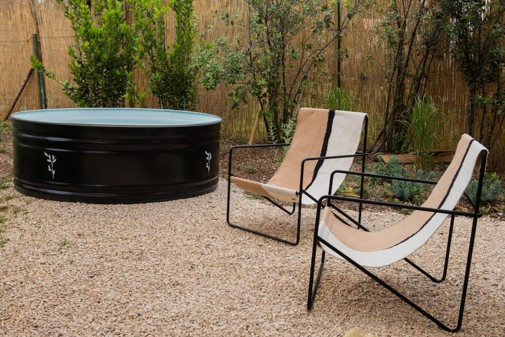 terrasse gravillons
