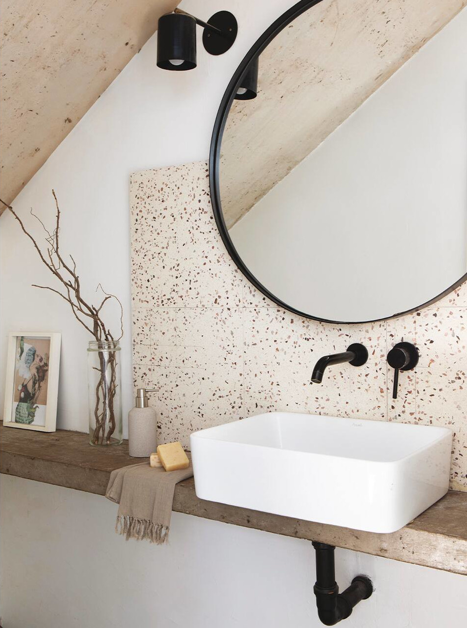 salle de bain terrazzo salle de bain terrazzo