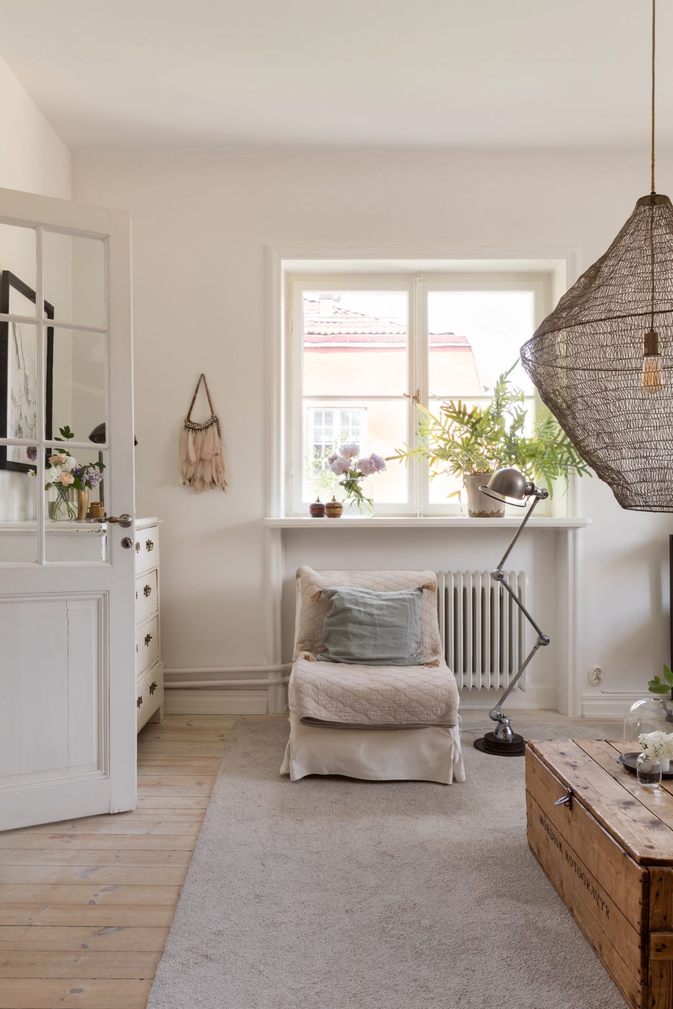 salon décoration naturelle néo rustique