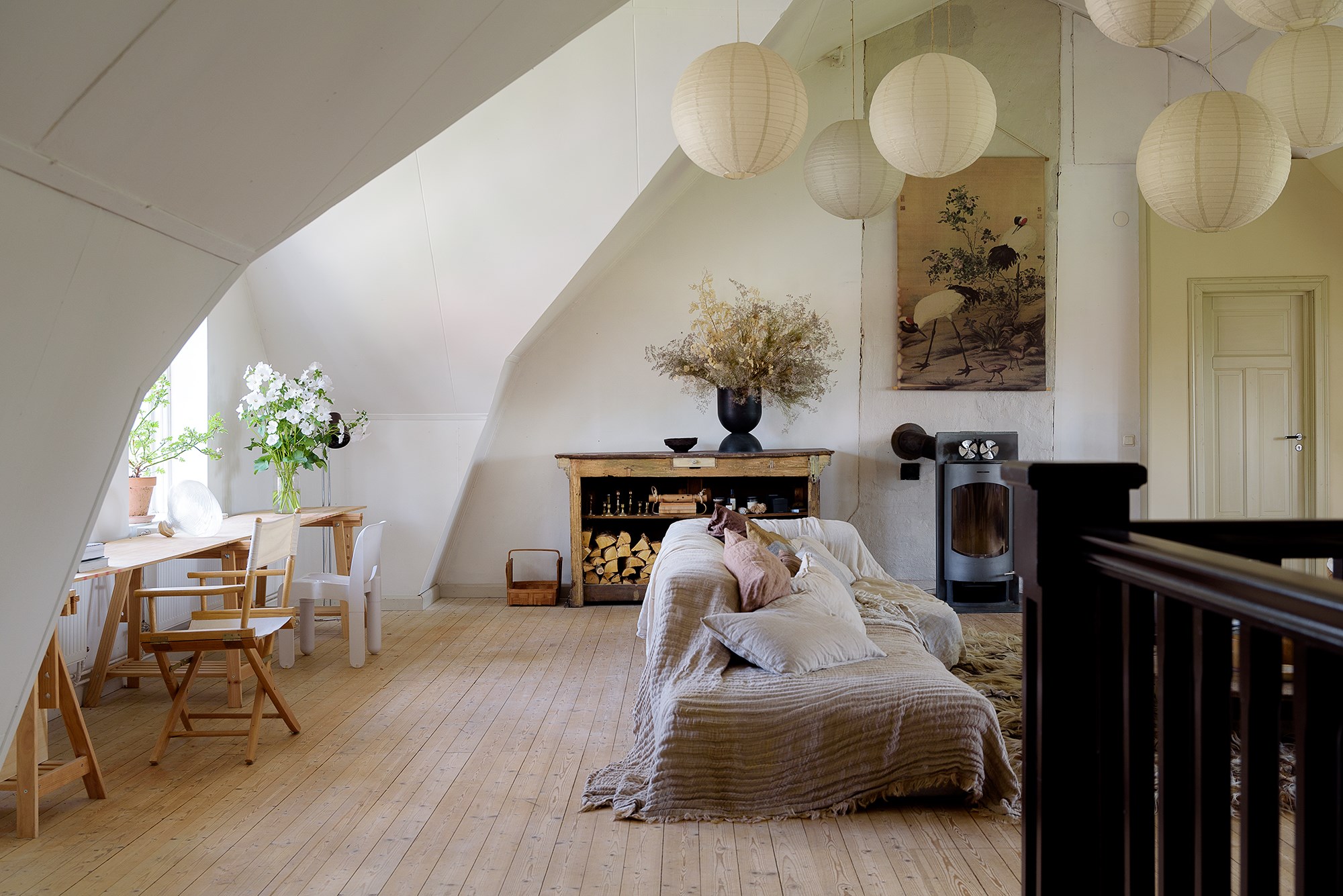 salon décoration scandinave