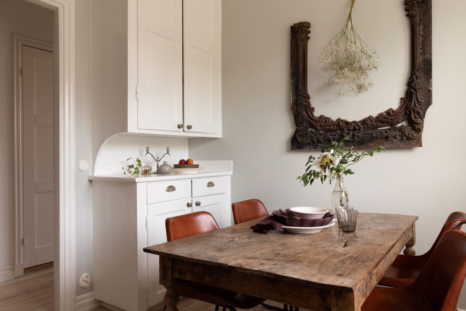 salle à manger table en bois
