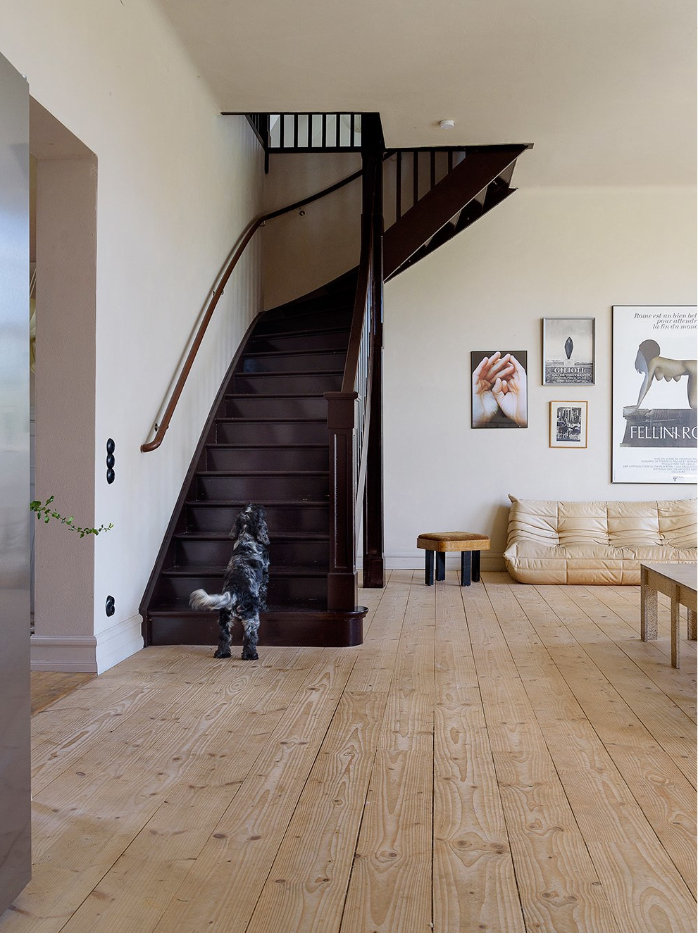 escalier en bois