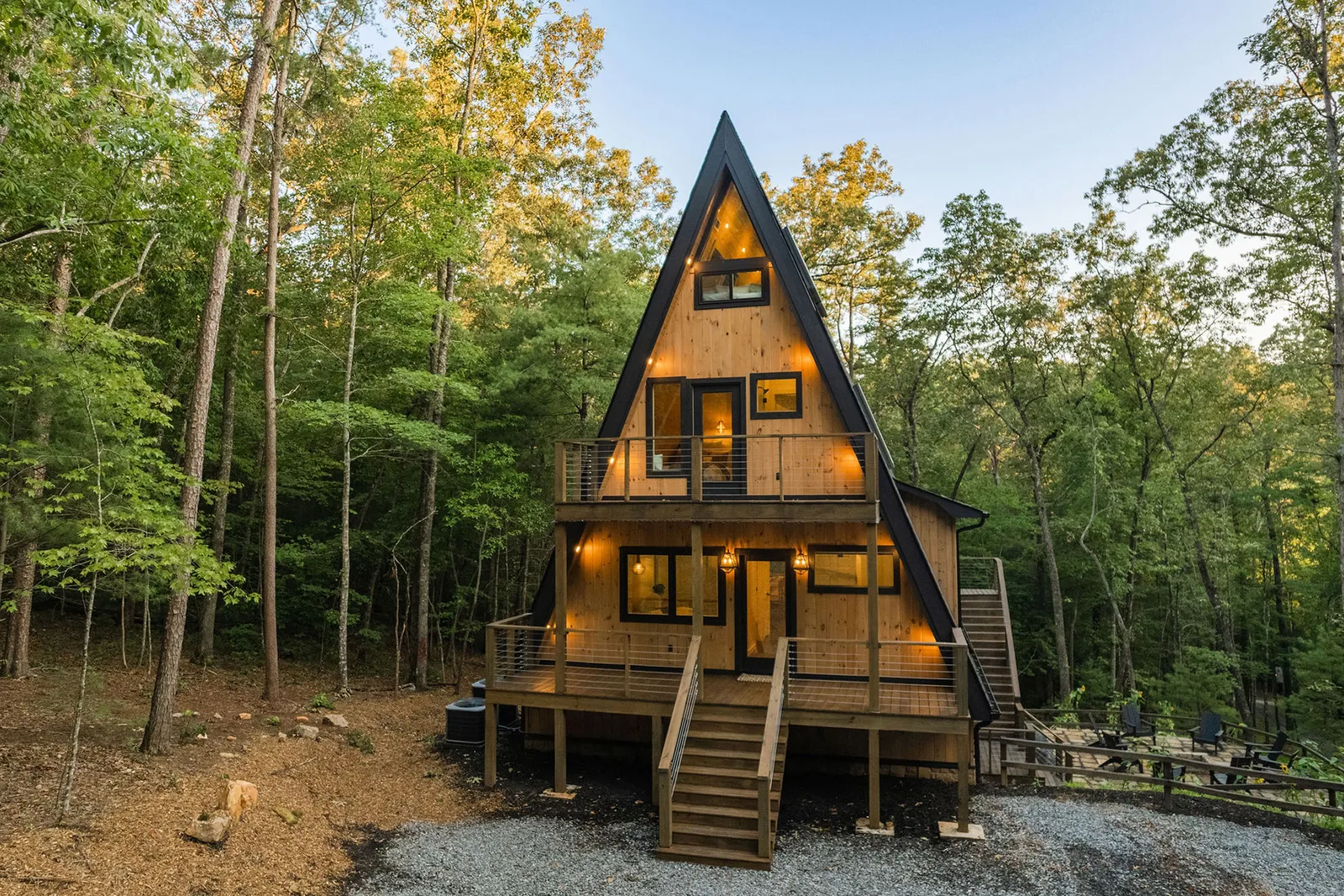 maison A-Frame en bois maison A-Frame en bois