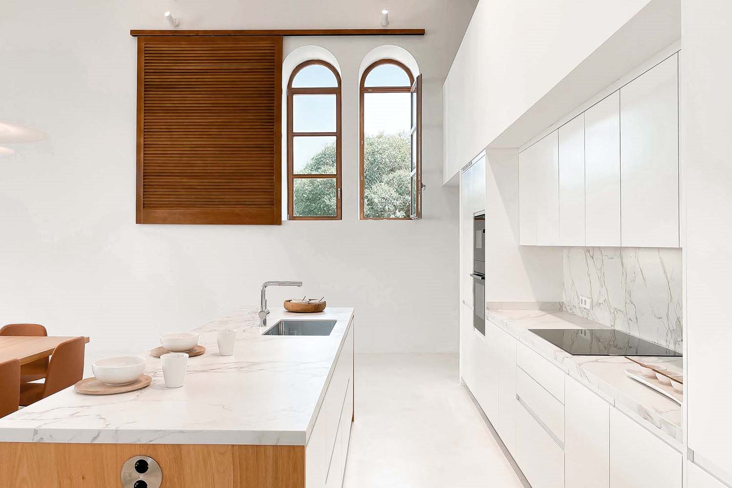 cuisine blanche décoration design