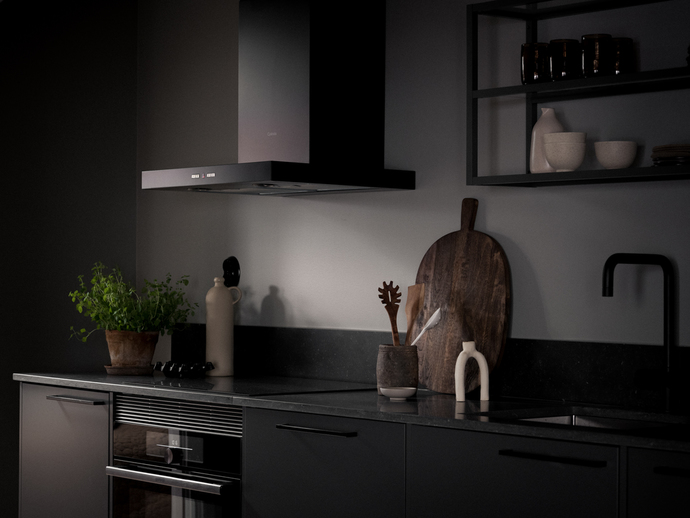 cuisine noire murs gris cuisine noire murs gris