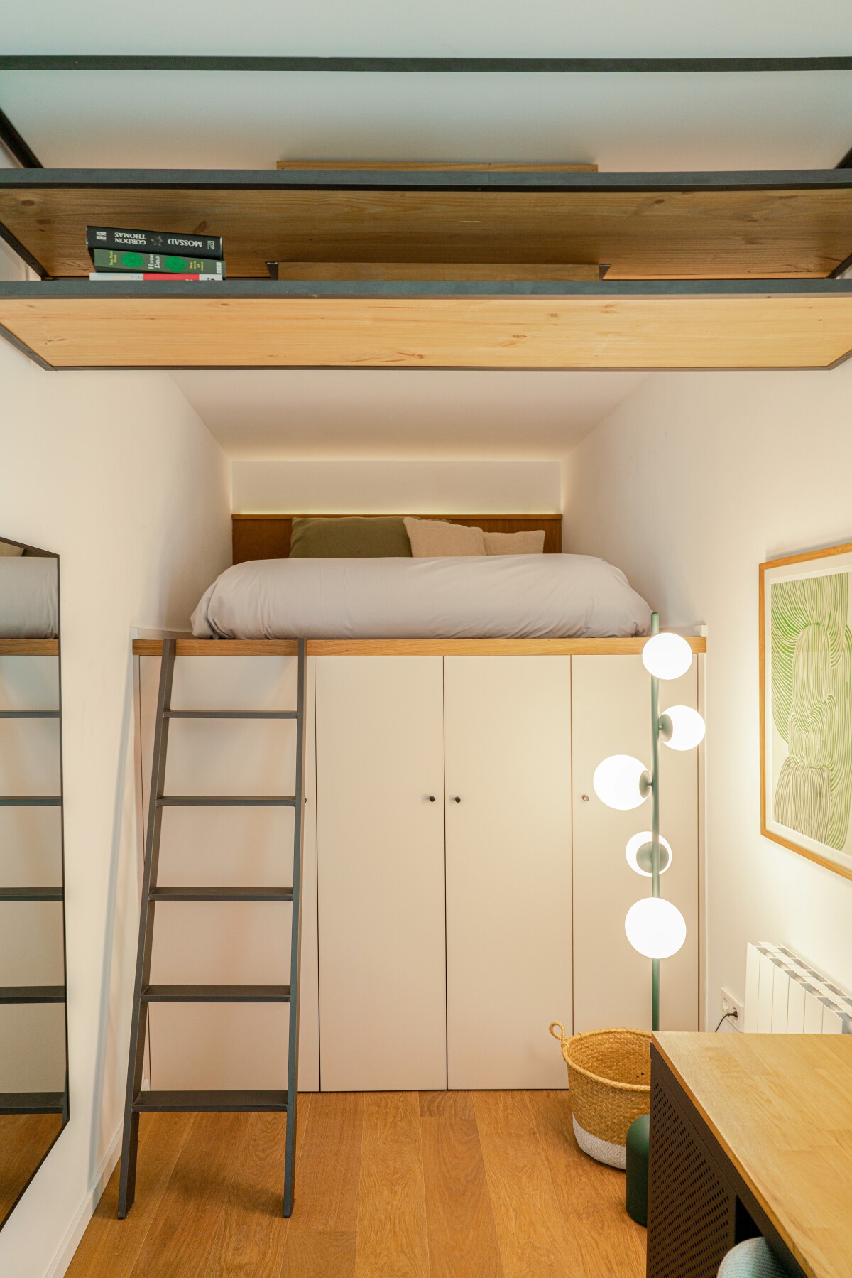 lit d lit d'appoint sur mezzanine