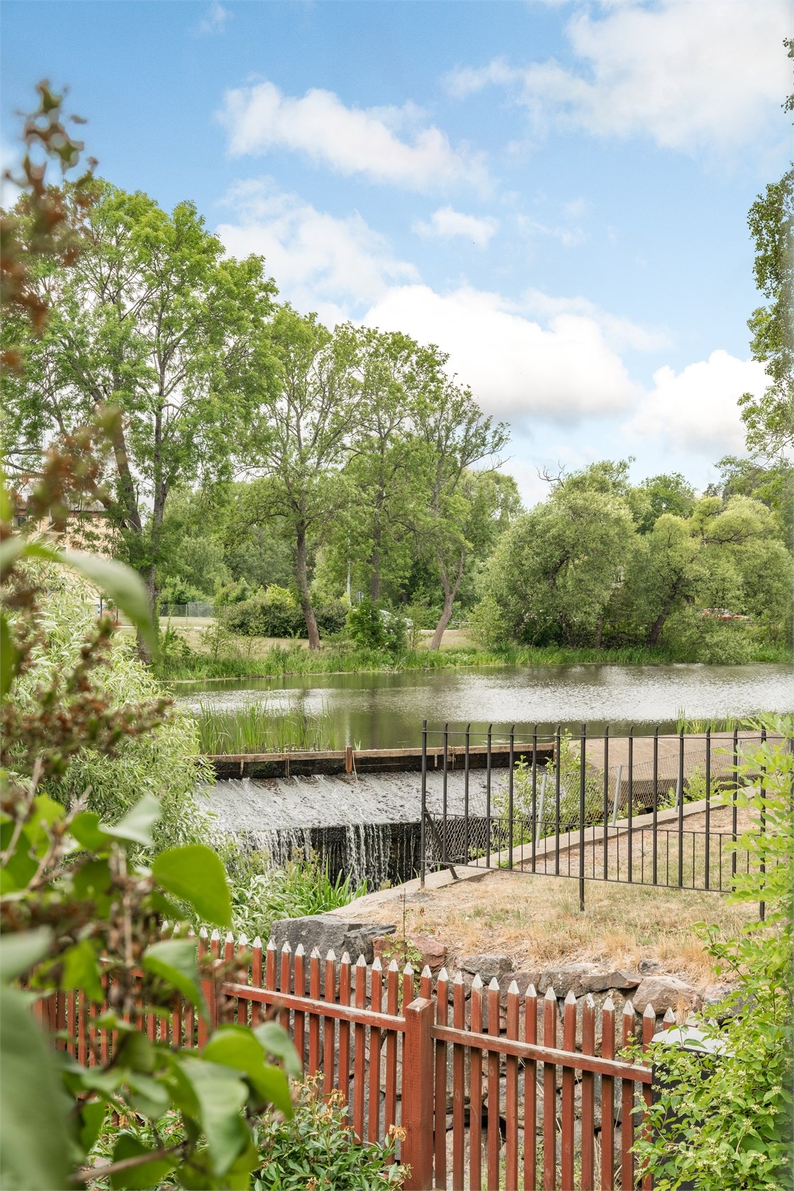 jardin en bord de rivière petite maison 35m2