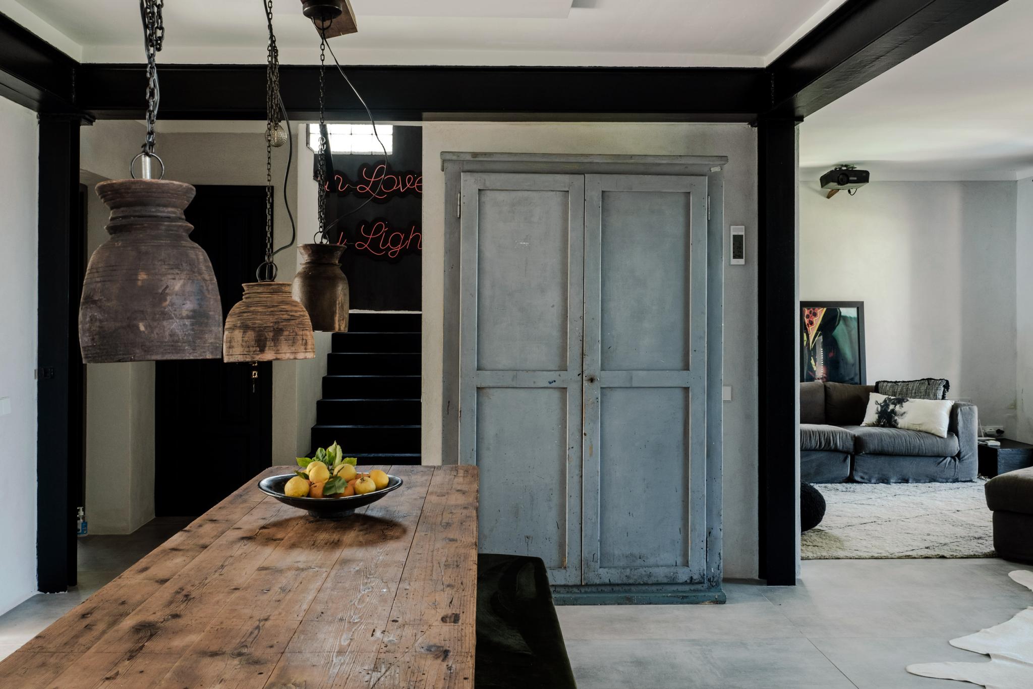 salle à manger décoration naturelle