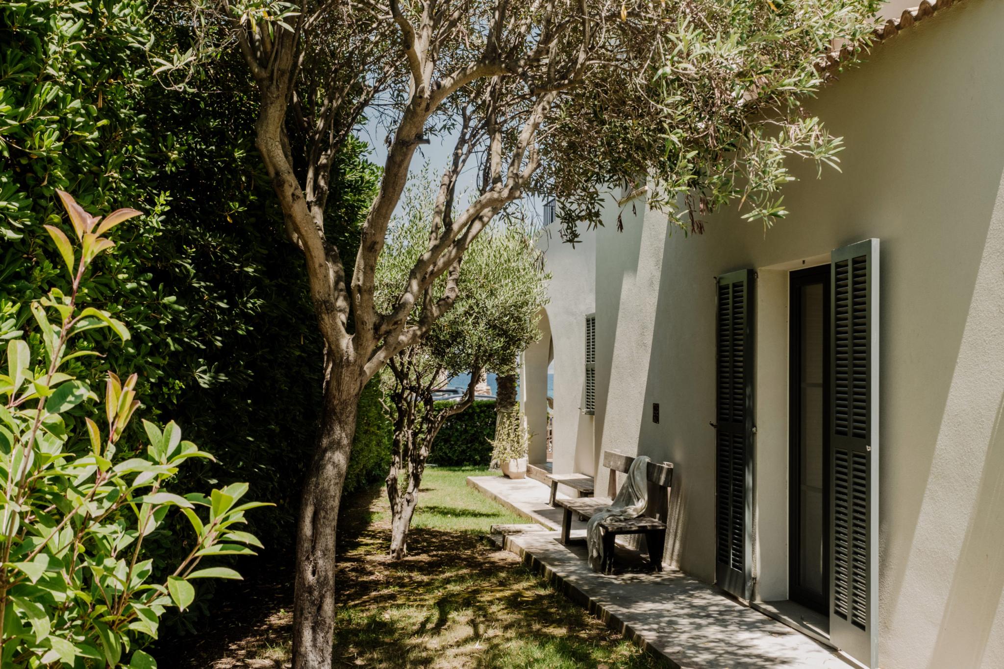 jardin maison de plage à Majorque