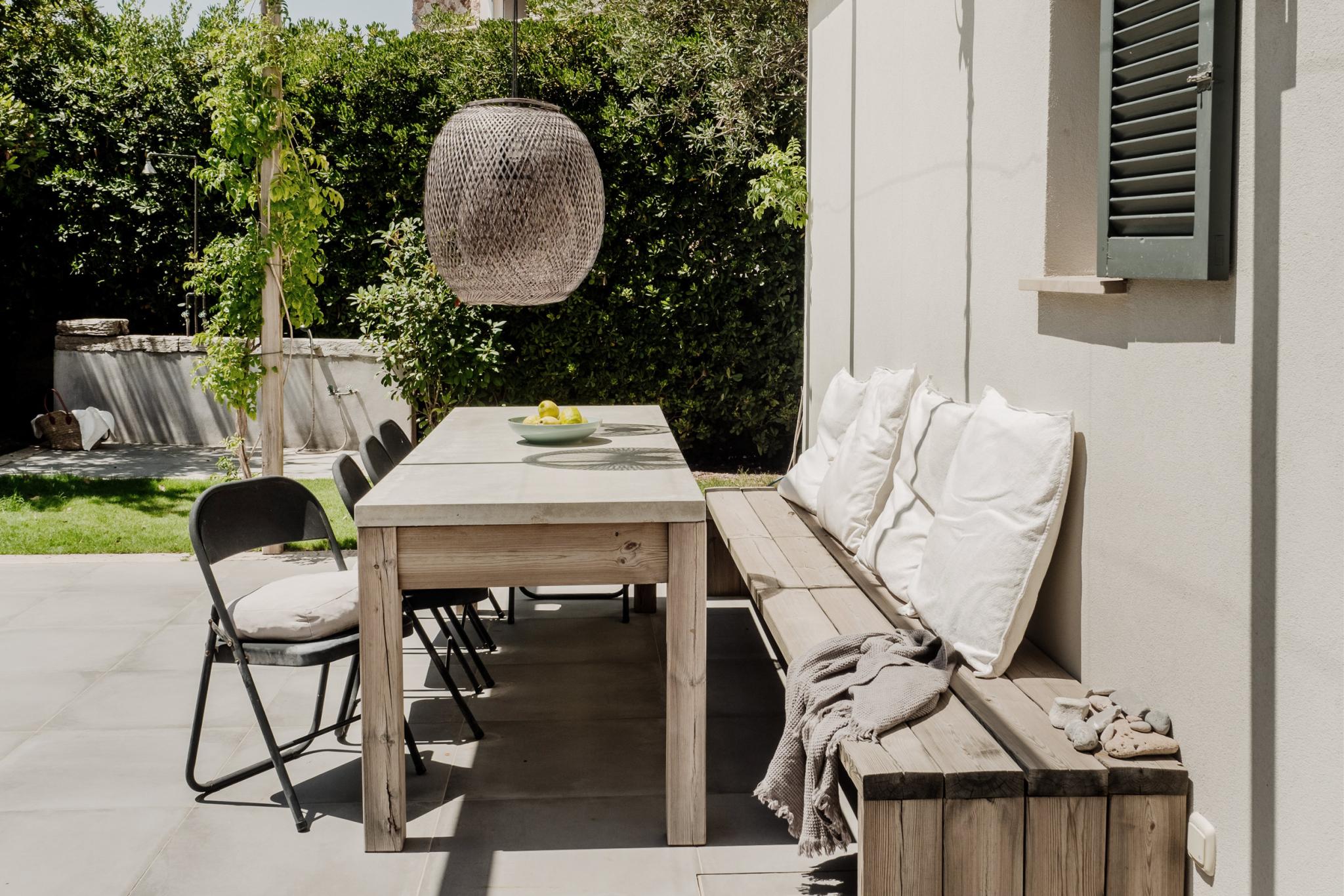 terrasse décoration naturelle