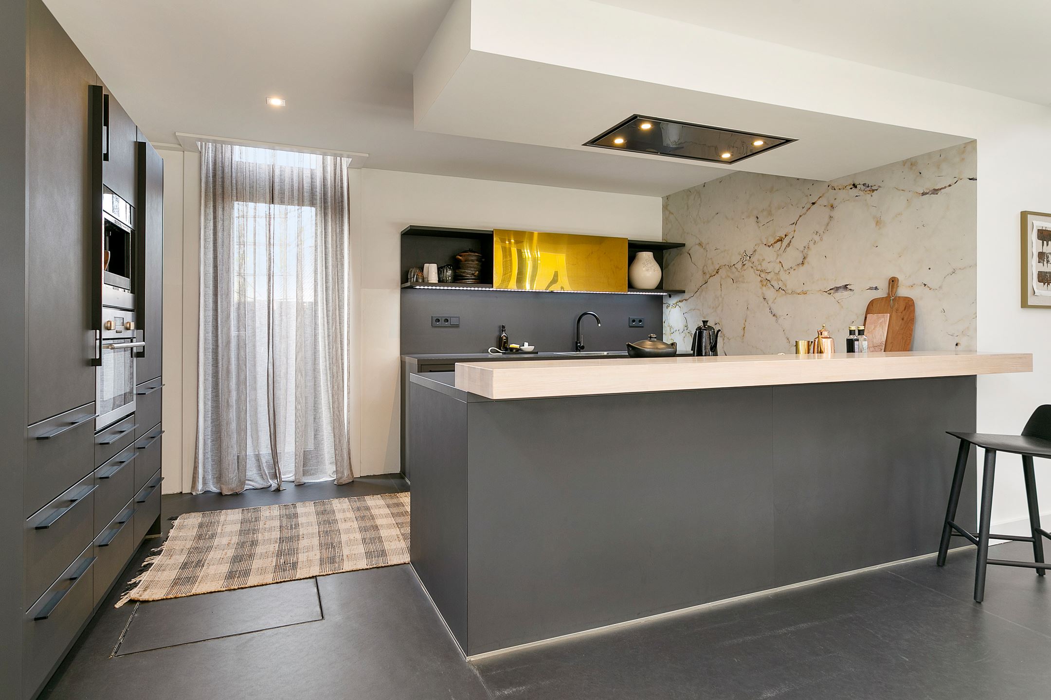 cuisine design grise