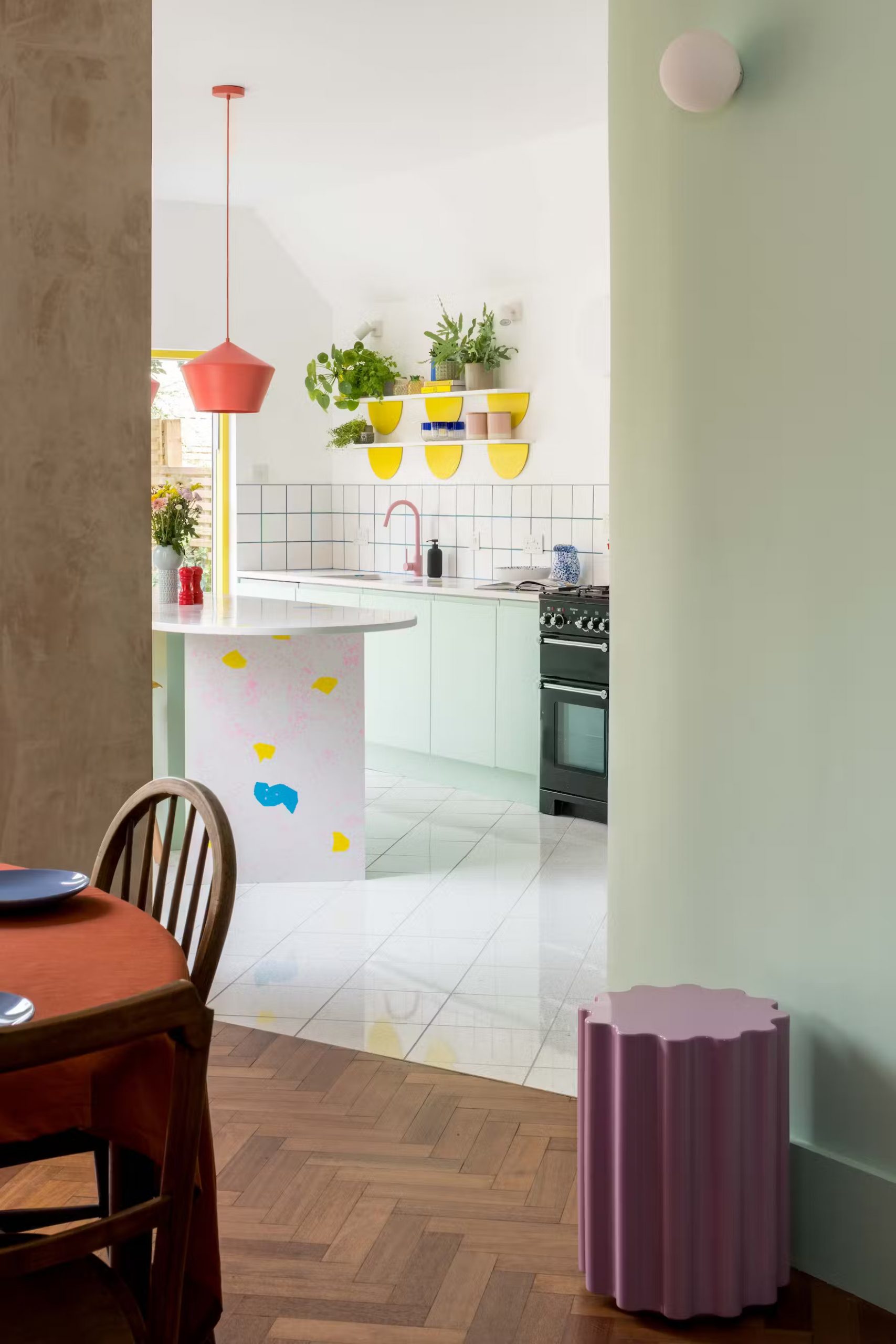 cuisine décoration design colorée