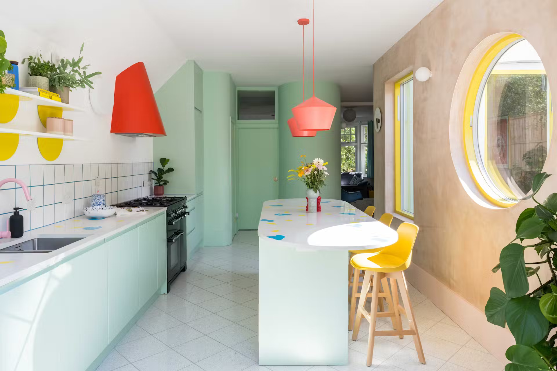 cuisine décoration design colorée