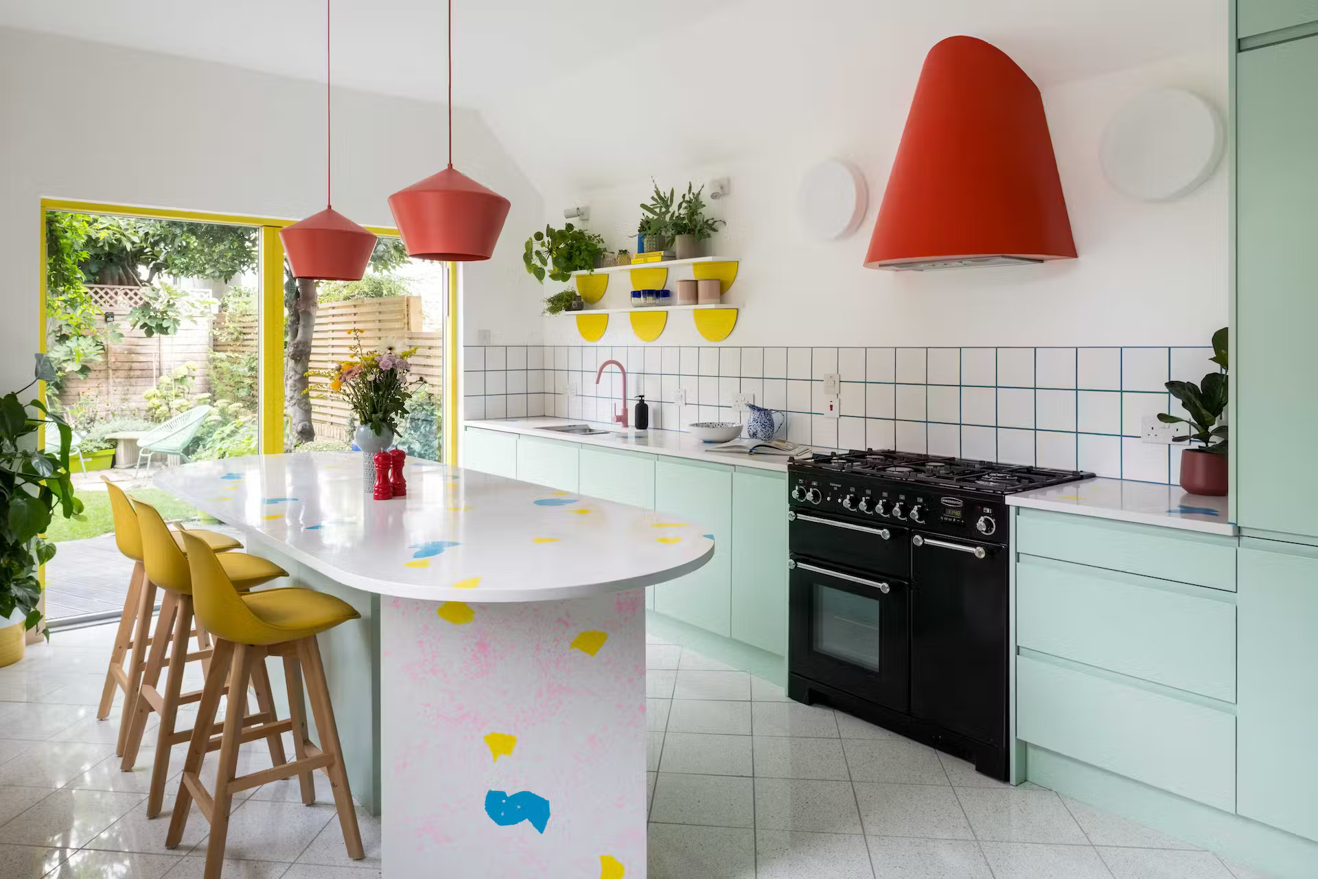 cuisine décoration design colorée
