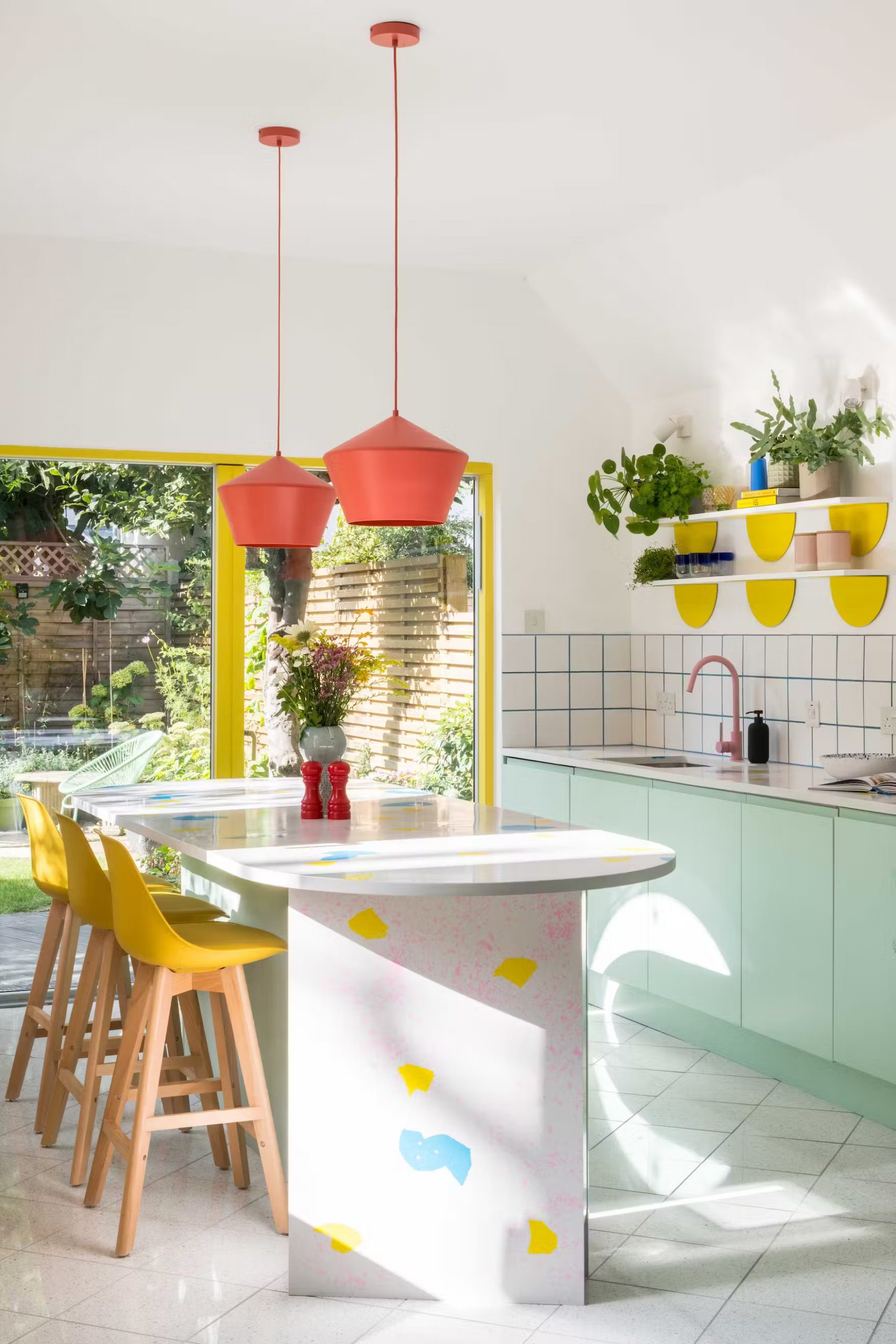 cuisine décoration design colorée