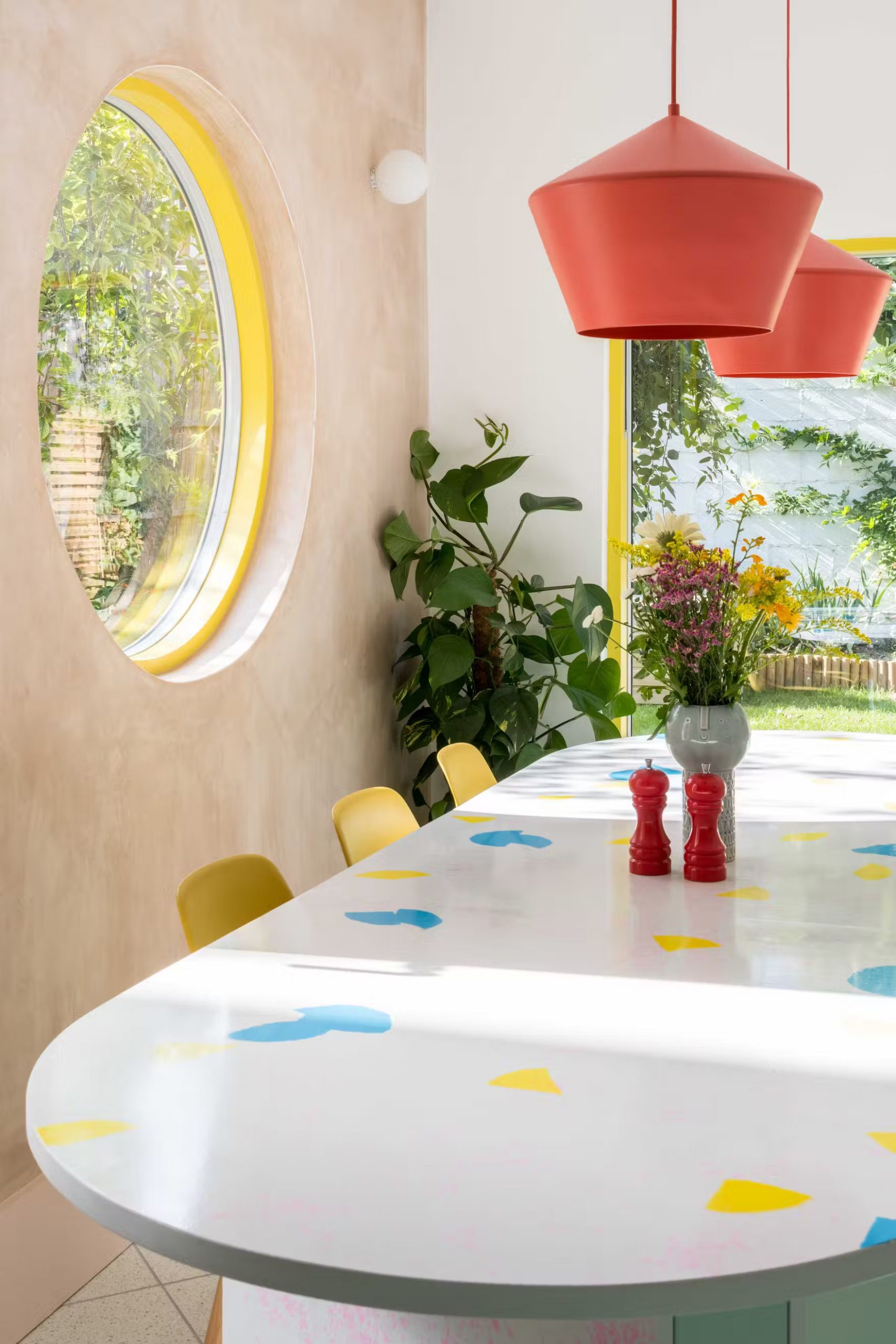 cuisine décoration design colorée