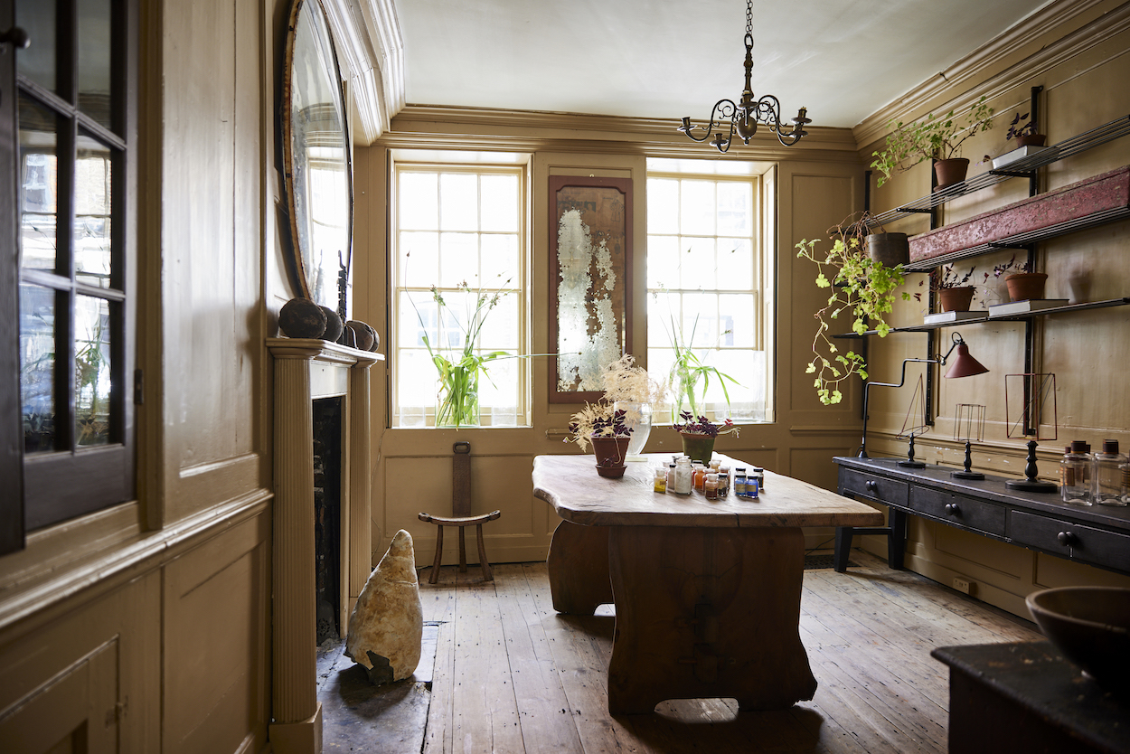 salle à manger maison ancienne rénovée