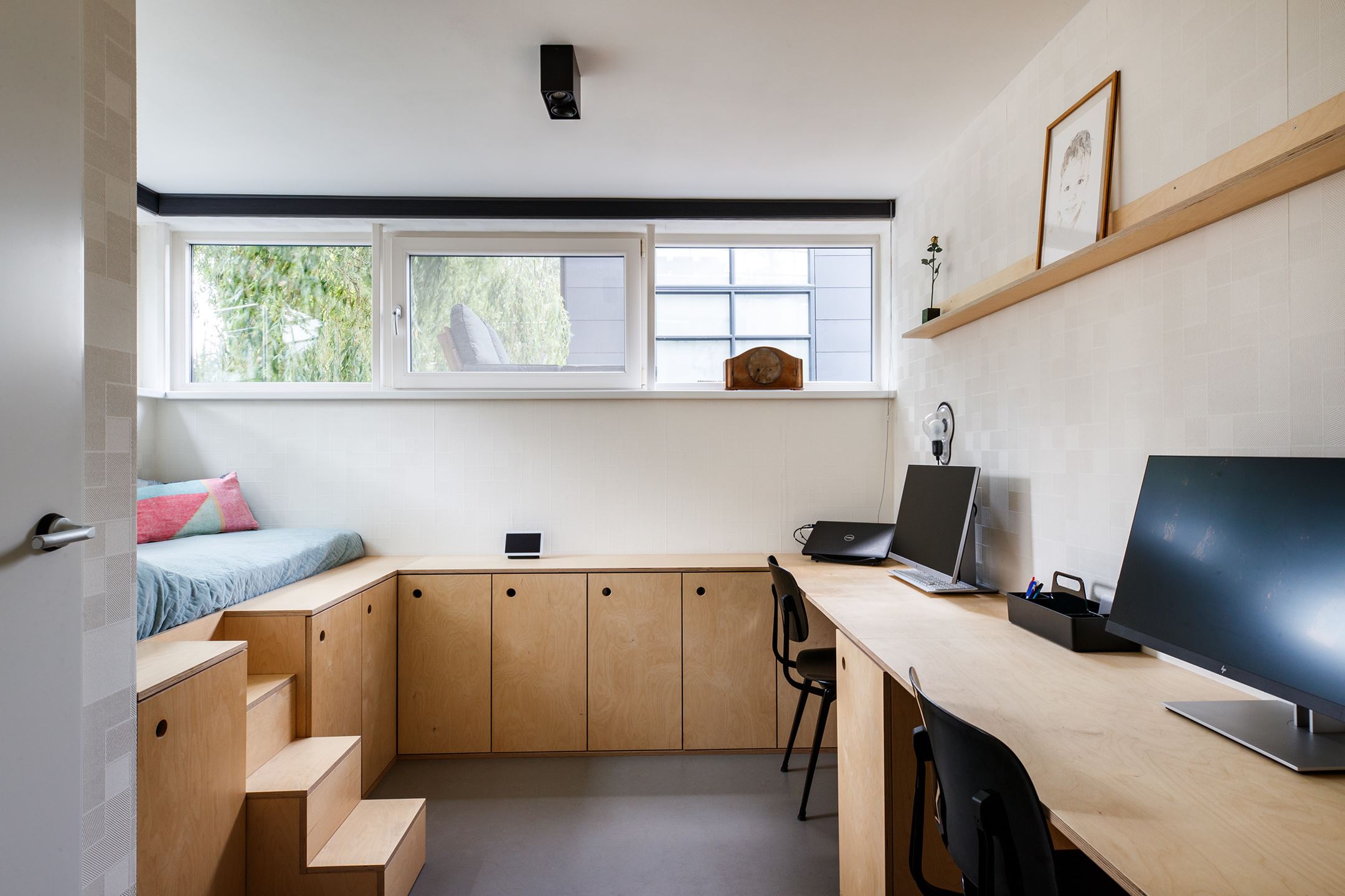 chambre avec podium