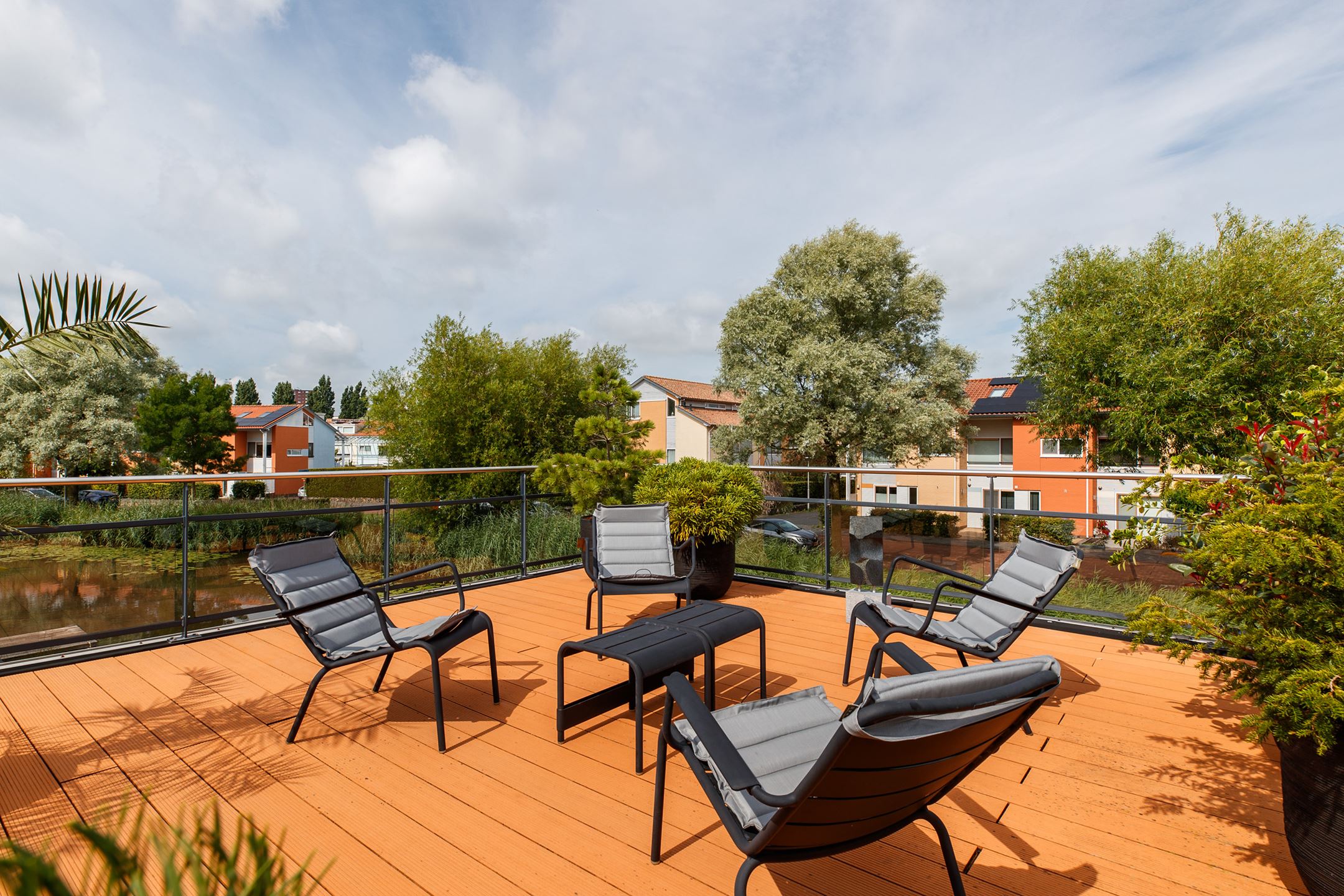 terrasse sur le toit