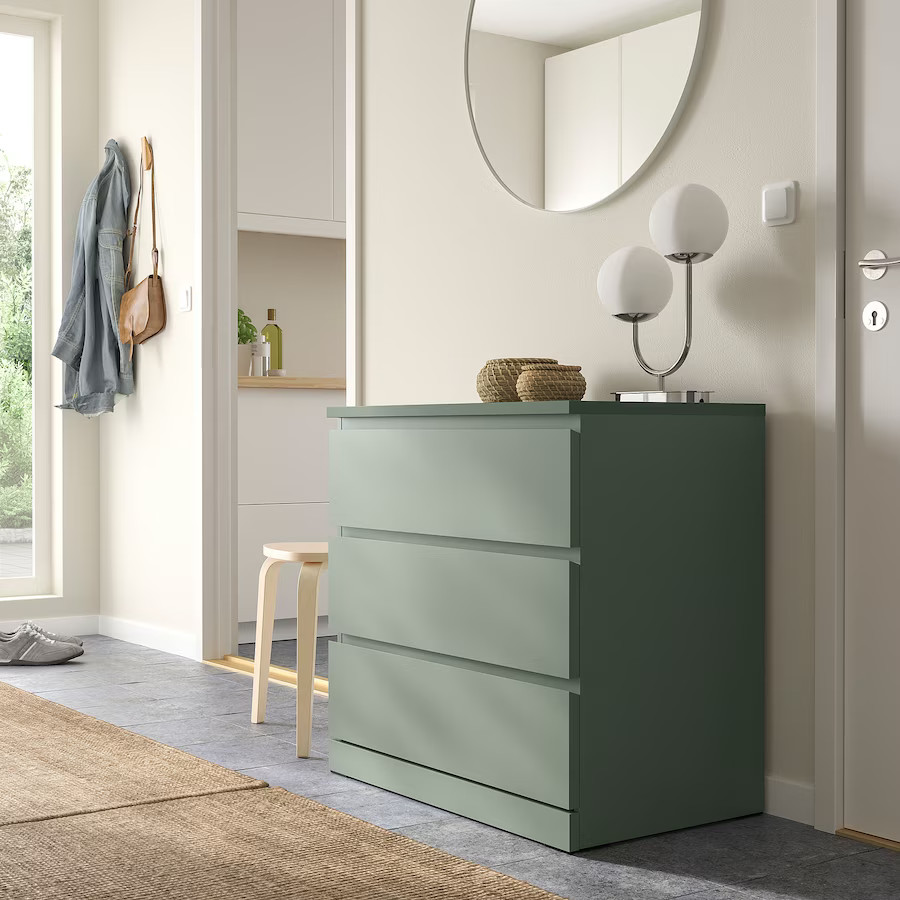 commode Malm verte catalogue IKEA 2023