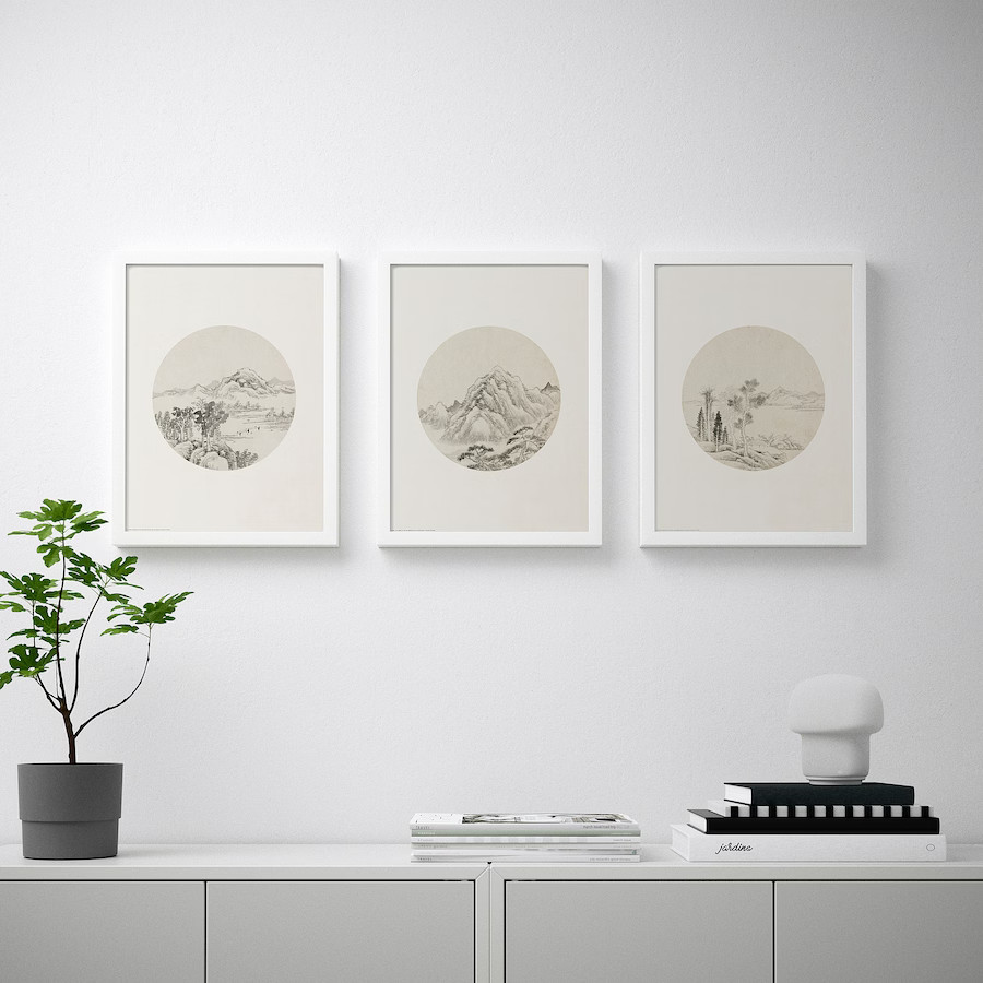 images noir et blanc catalogue IKEA 2023