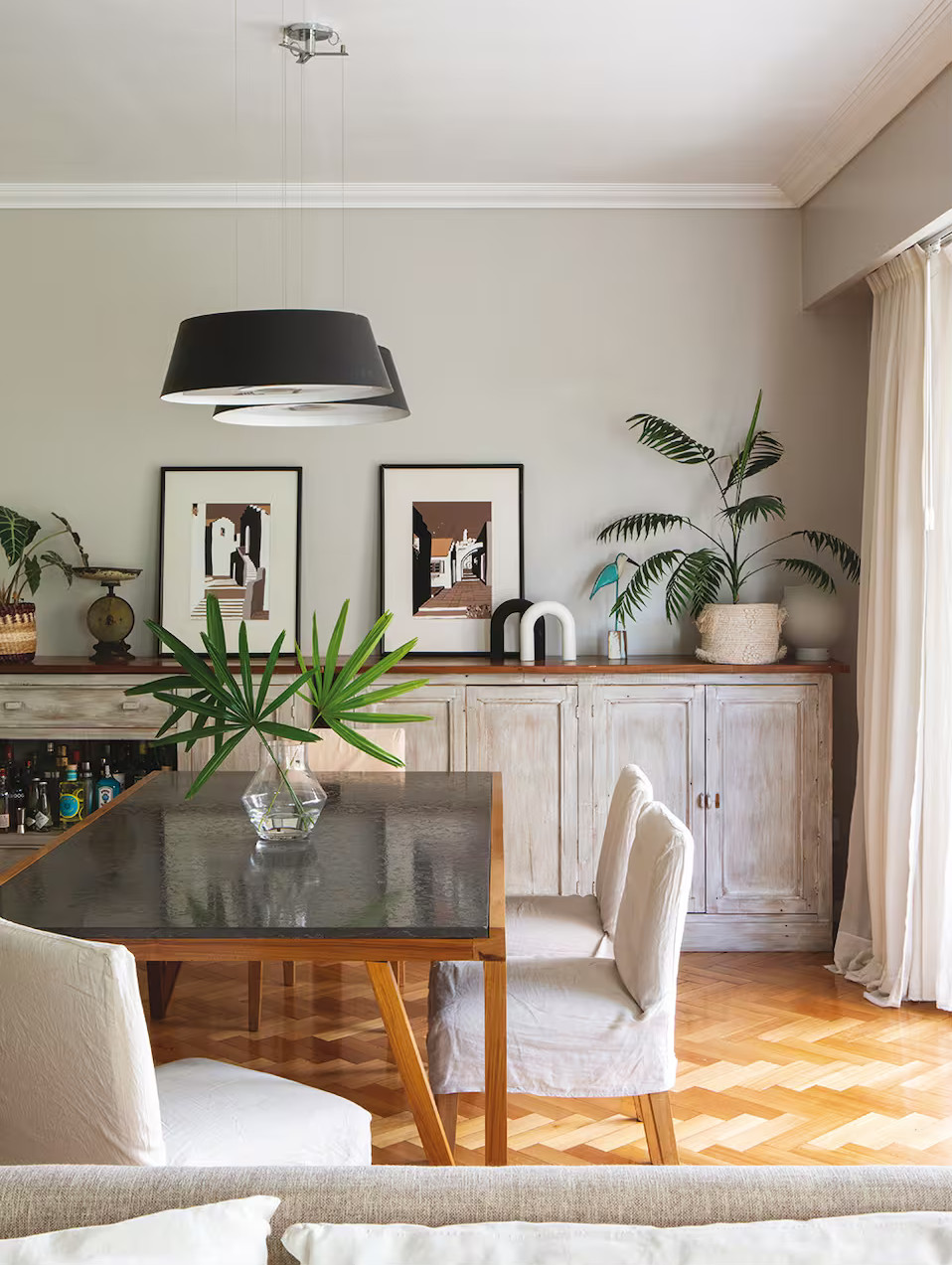 salle à manger décoration contemporaine