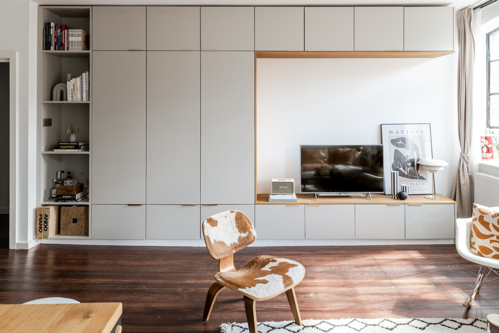 salon avec meuble de rangement sur mesure salon avec meuble de rangement sur mesure