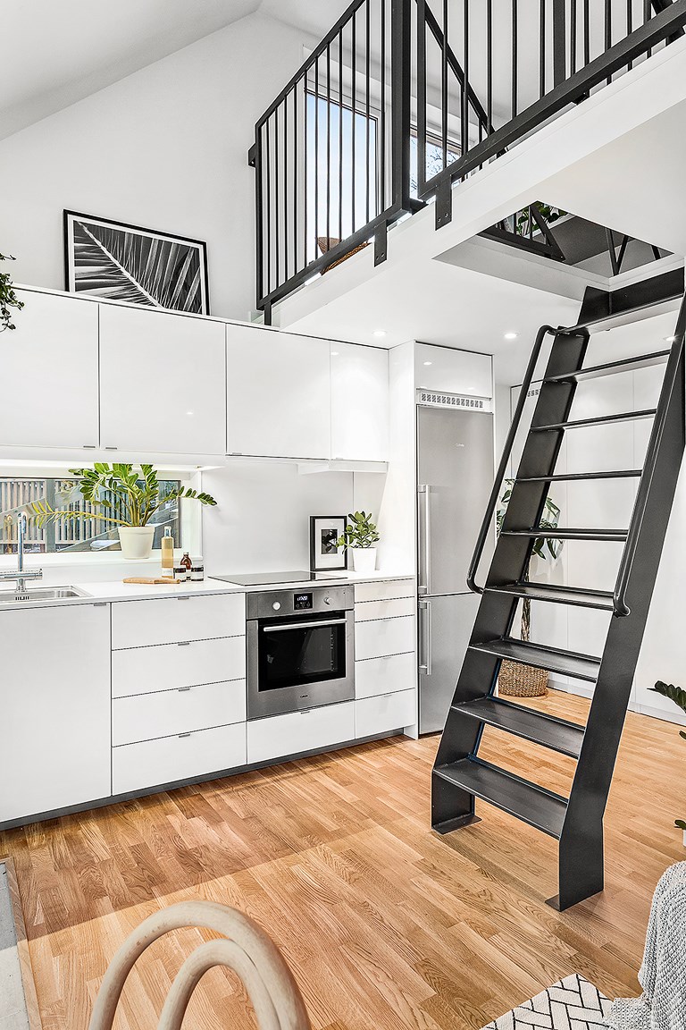 cuisine design blanche
