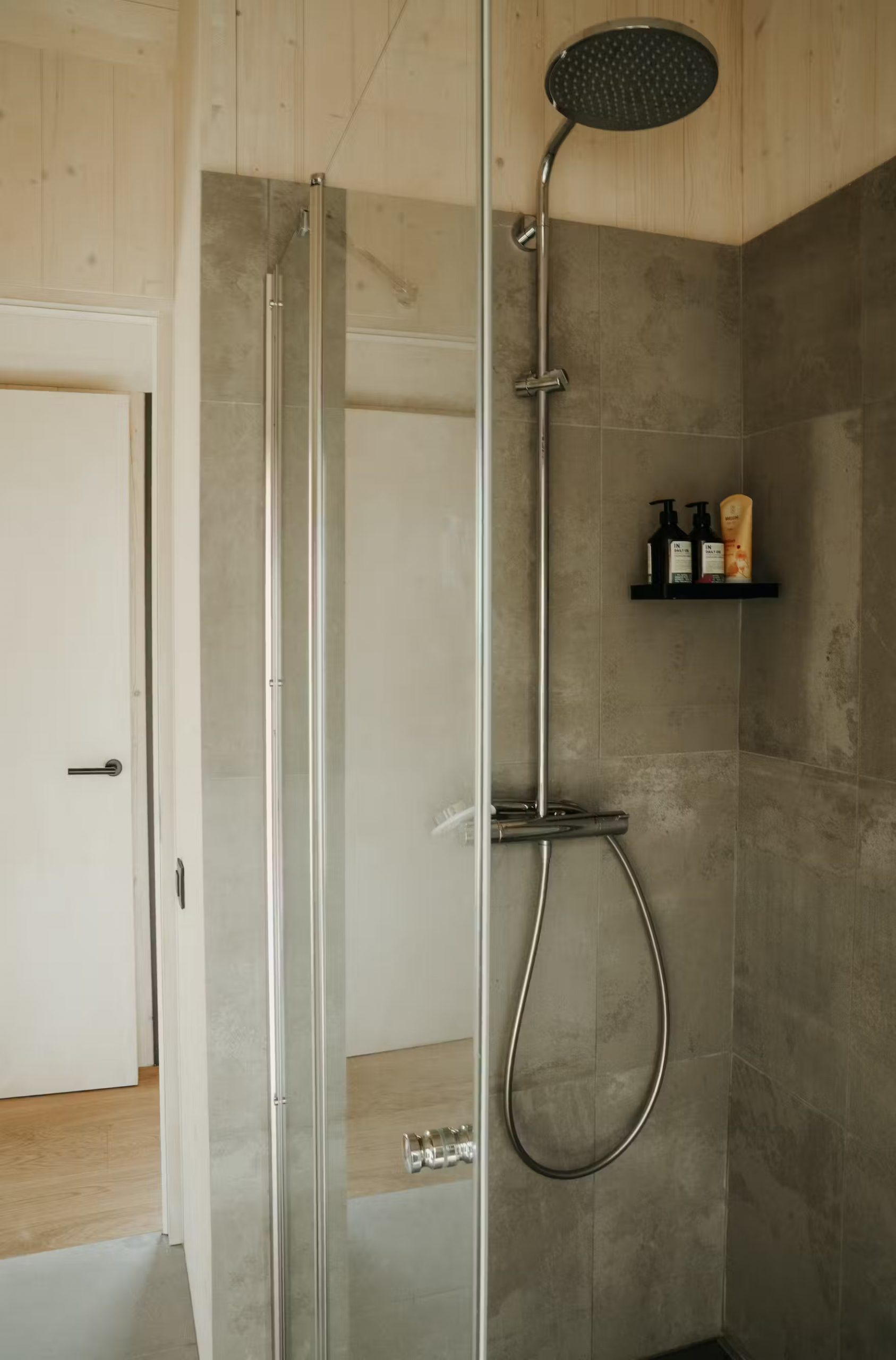 salle de bain grise et bois salle de bain grise et bois