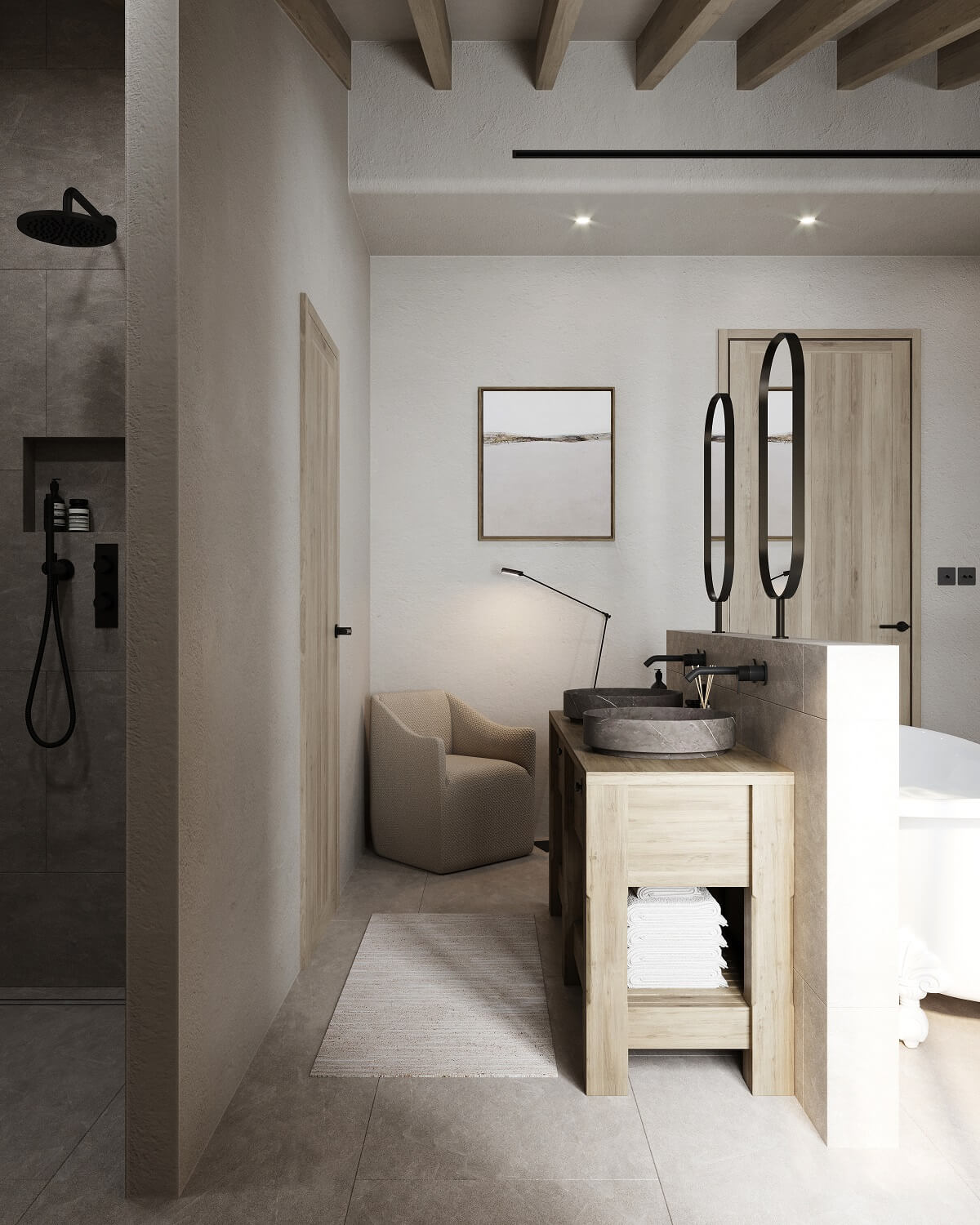 chambre avec salle de bain ouverte chambre avec salle de bain ouverte