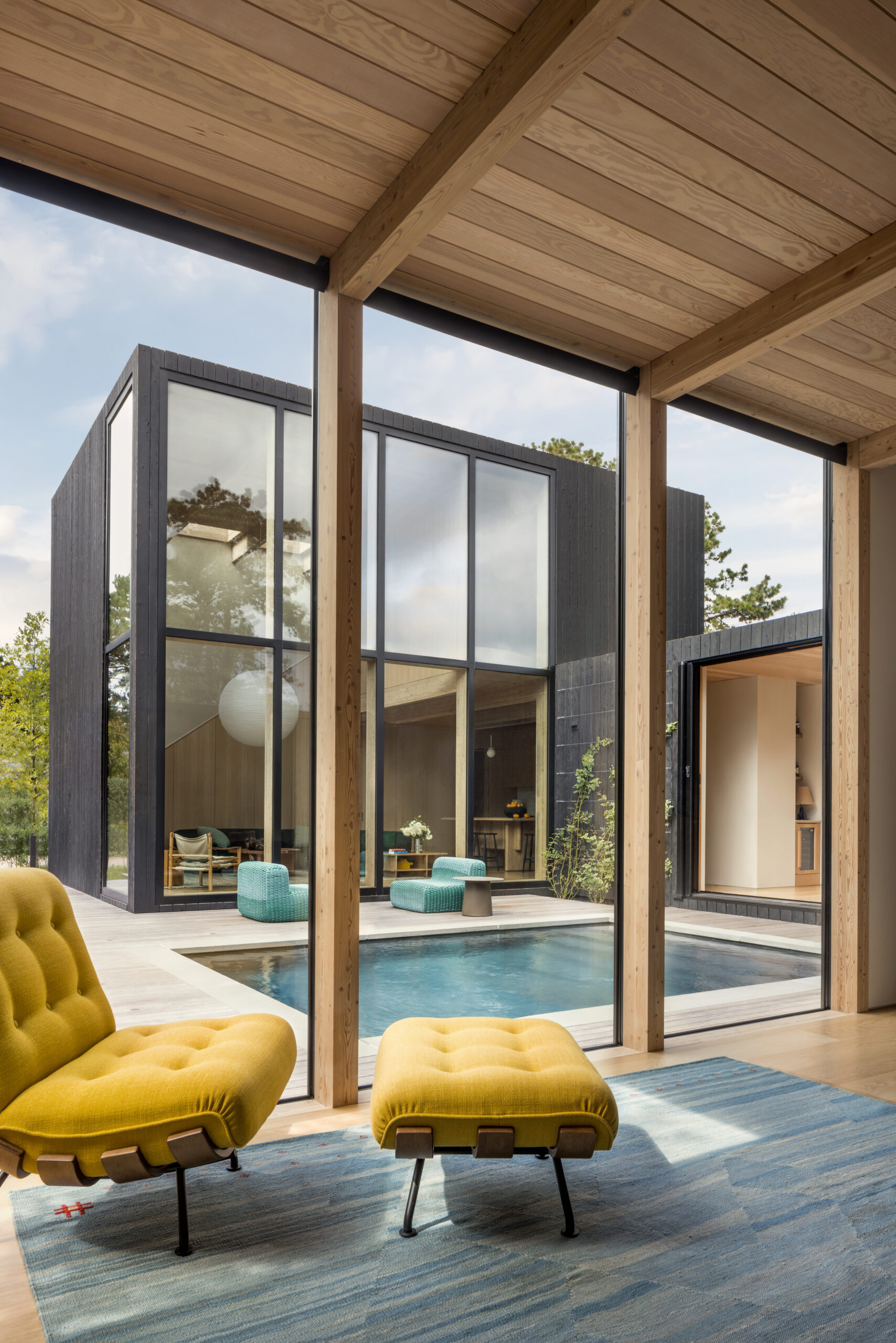 salon décoration design maison contemporaine avec piscine salon décoration design maison contemporaine avec piscine