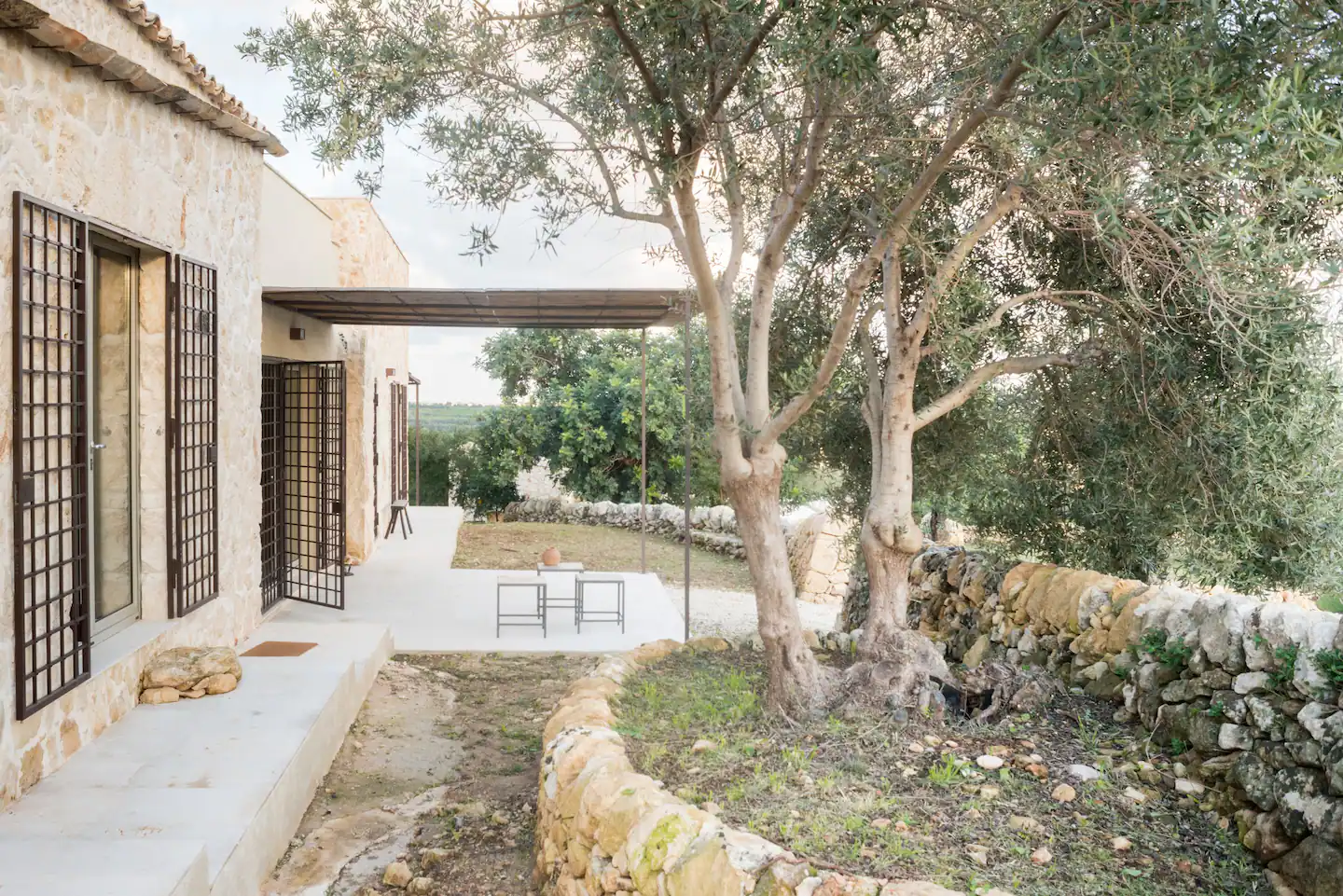 maison en pierre Sicile