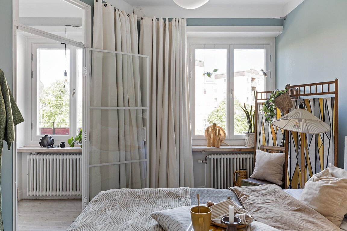 chambre décoration scandinave