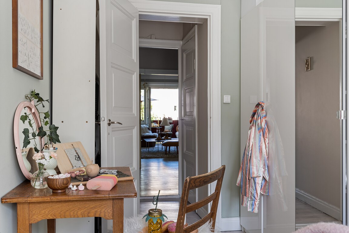 espace bureau vintage dans chambre