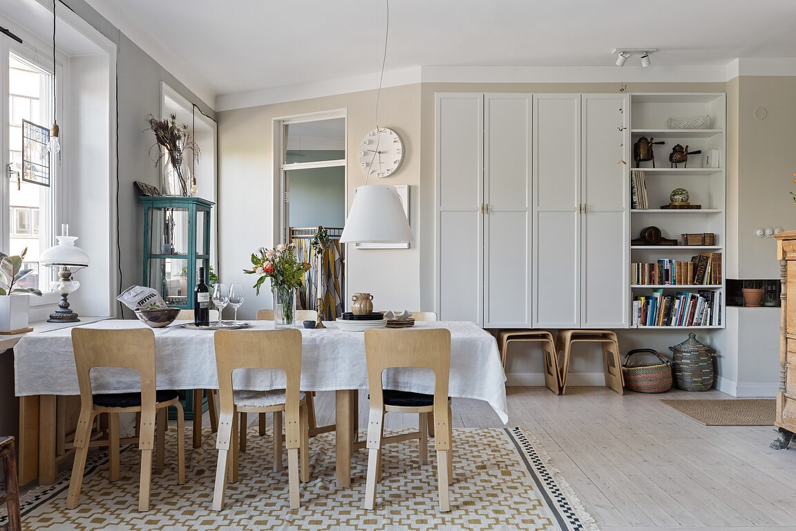 salle à manger décoration scandinave