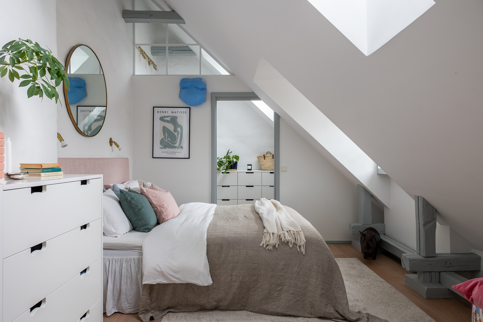 chambre mansardée appartement sous les toits