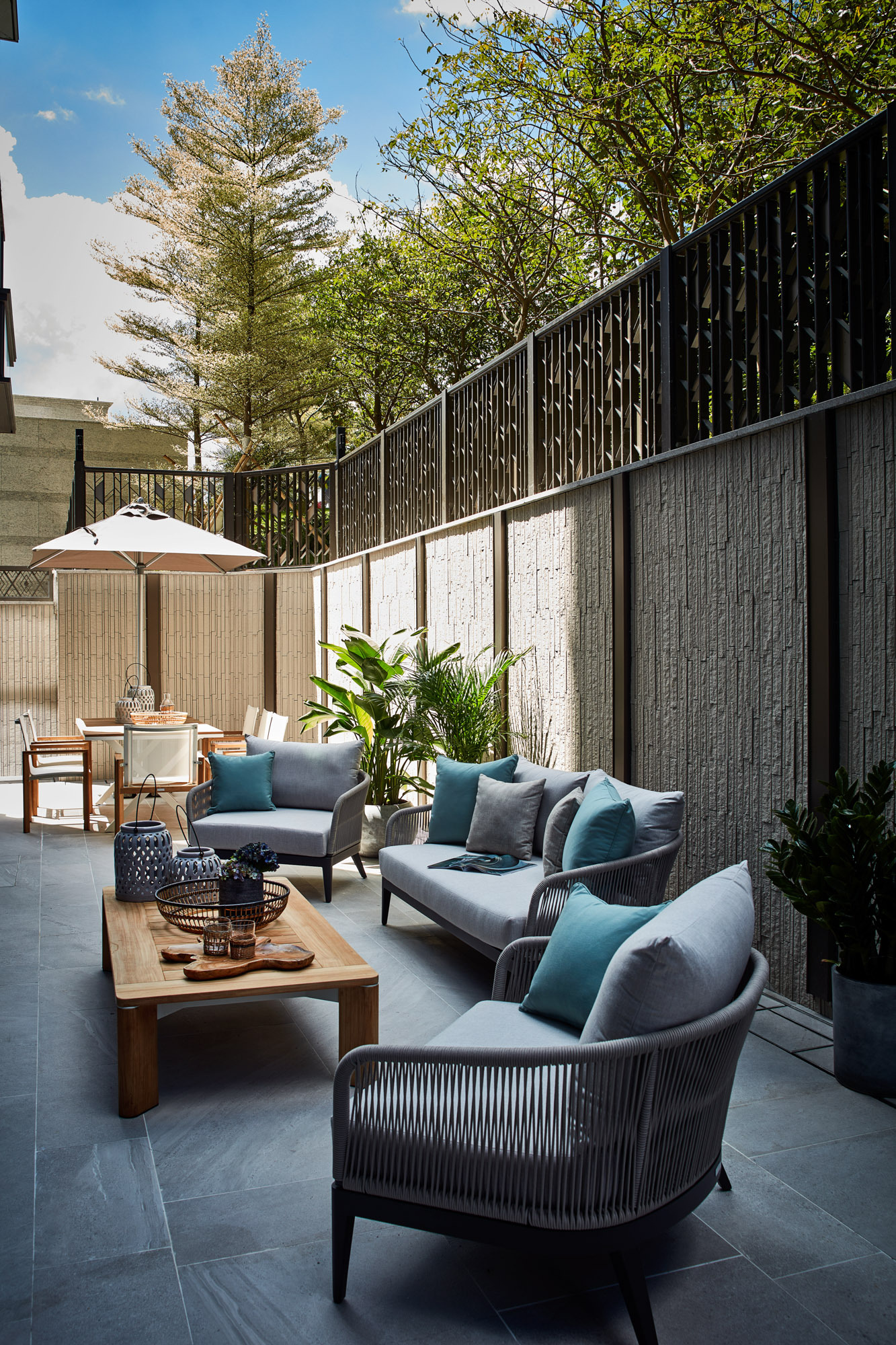 terrasse décoration contemporaine