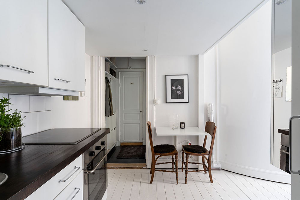 cuisine mini studio 18m2 décoration blanche cuisine mini studio 18m2 décoration blanche