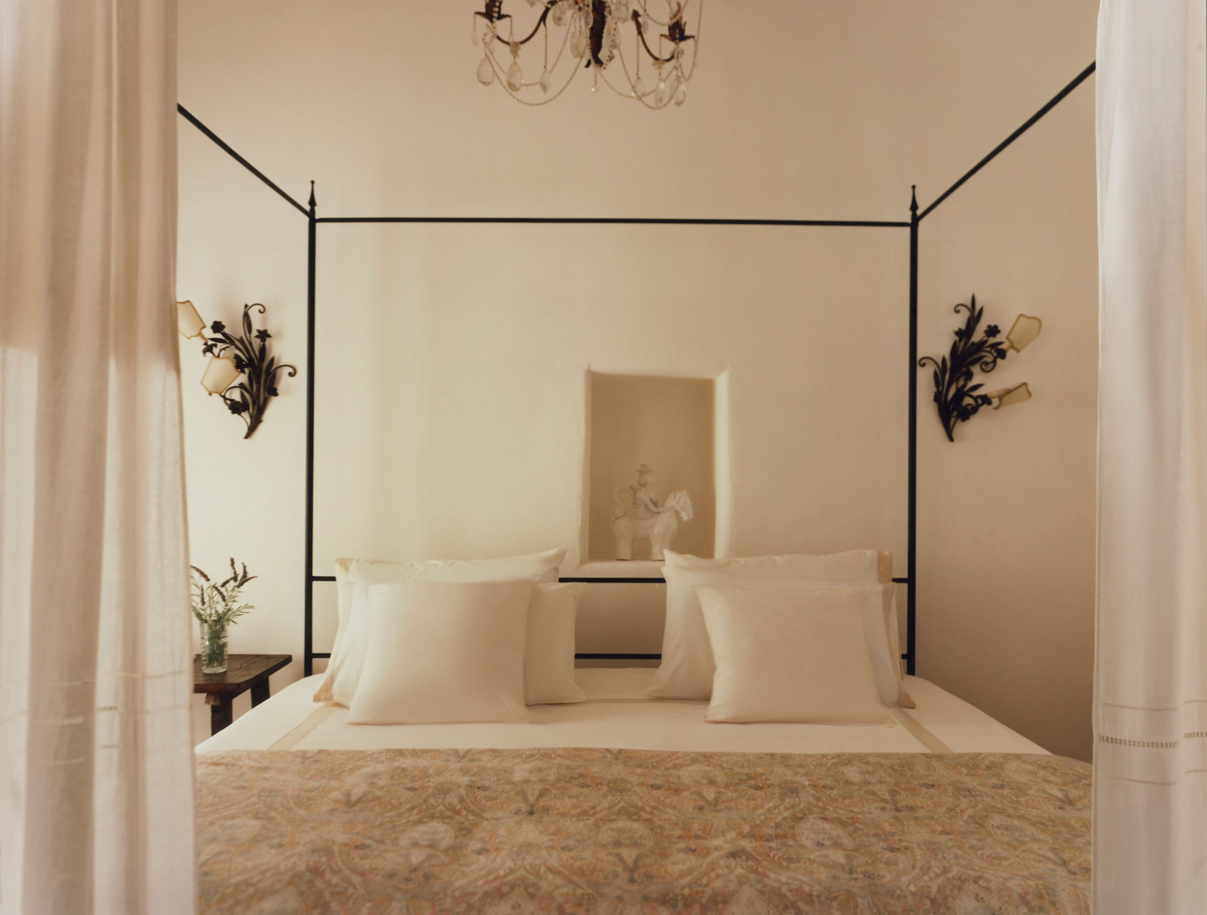 chambre lit à baldaquin décoration rustique chic chambre lit à baldaquin décoration rustique chic
